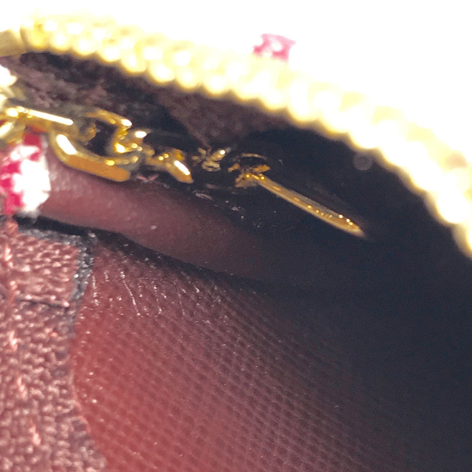 Louis Vuitton Pink Monogram Idylle Cles Key Pouch