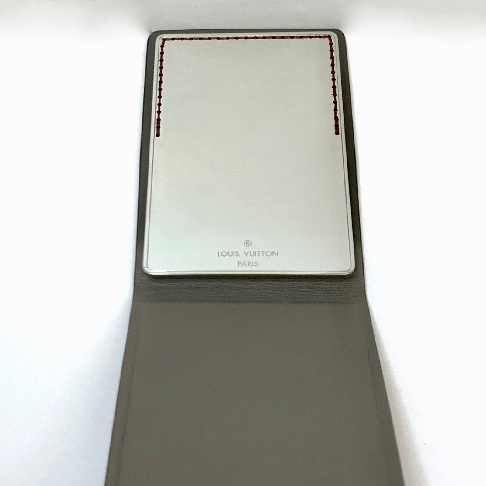 Louis Vuitton Pocket Miroir Aurelien with Red Leather Case