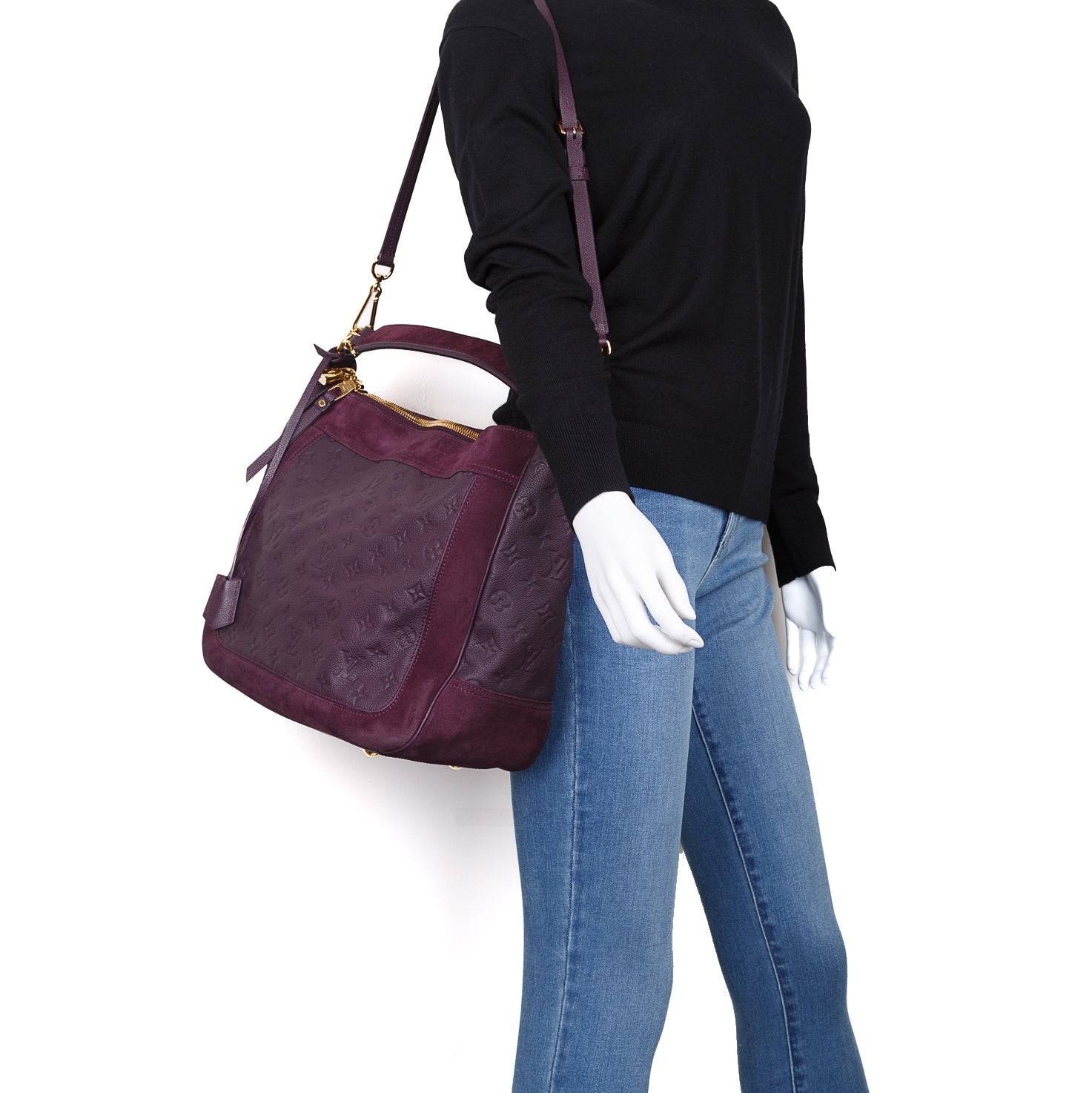 Louis Vuitton Purple Empreinte Audacieuse MM w/ Strap