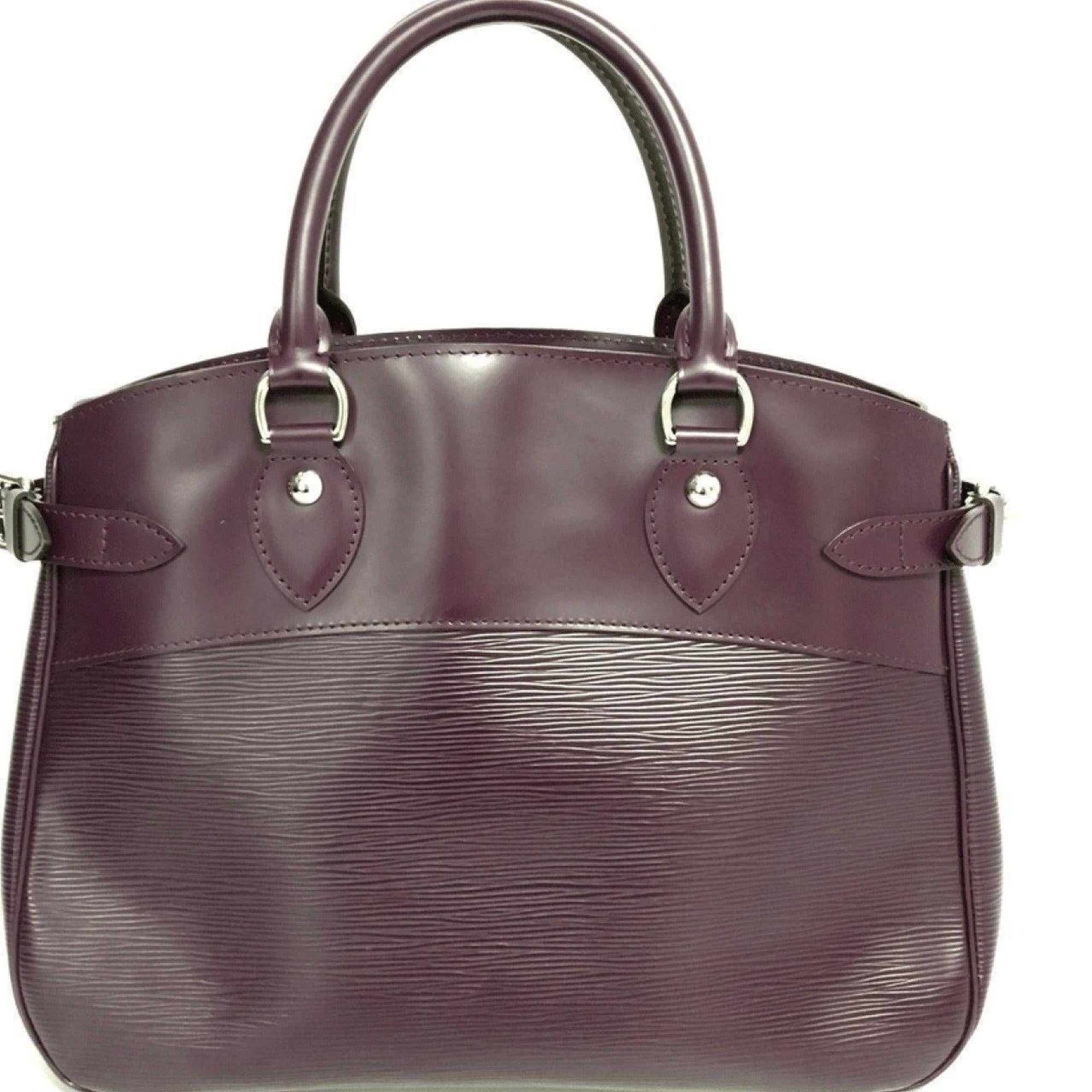 Louis Vuitton Purple Epi Passy PM