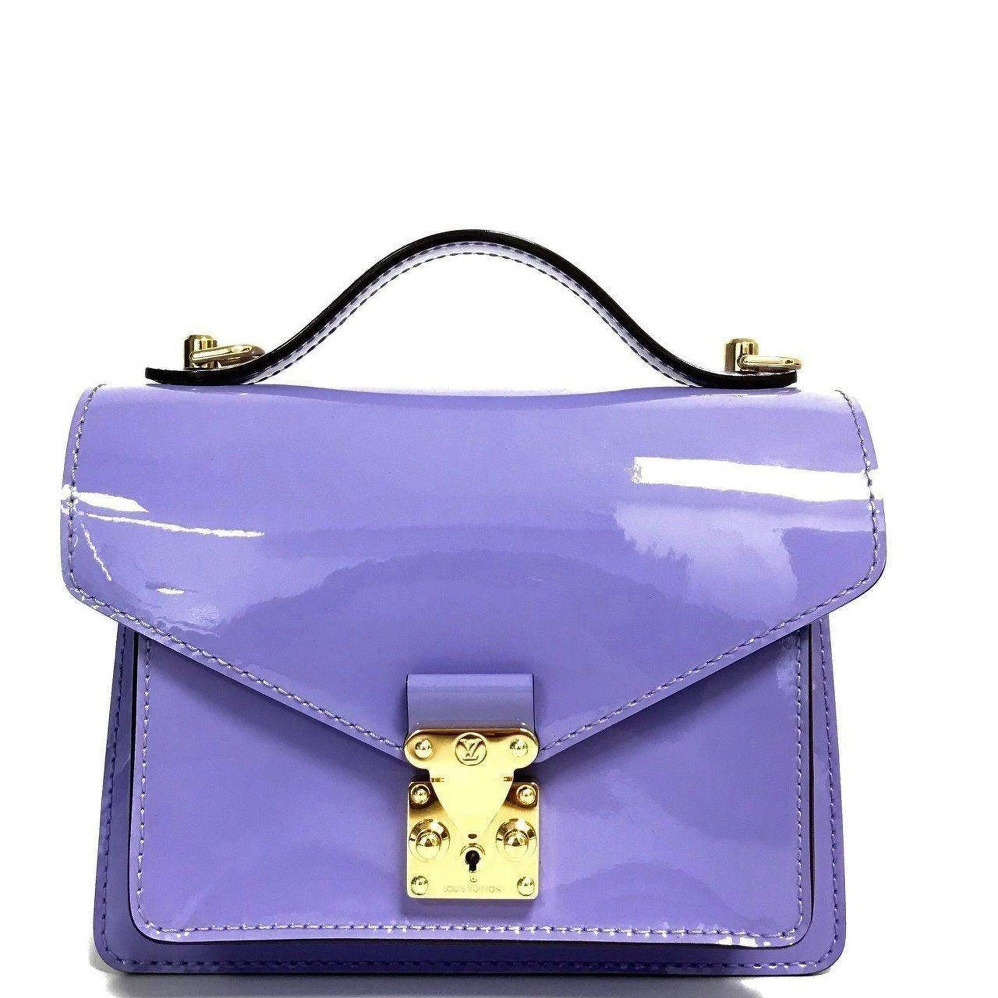 Louis Vuitton Purple Monceau BB