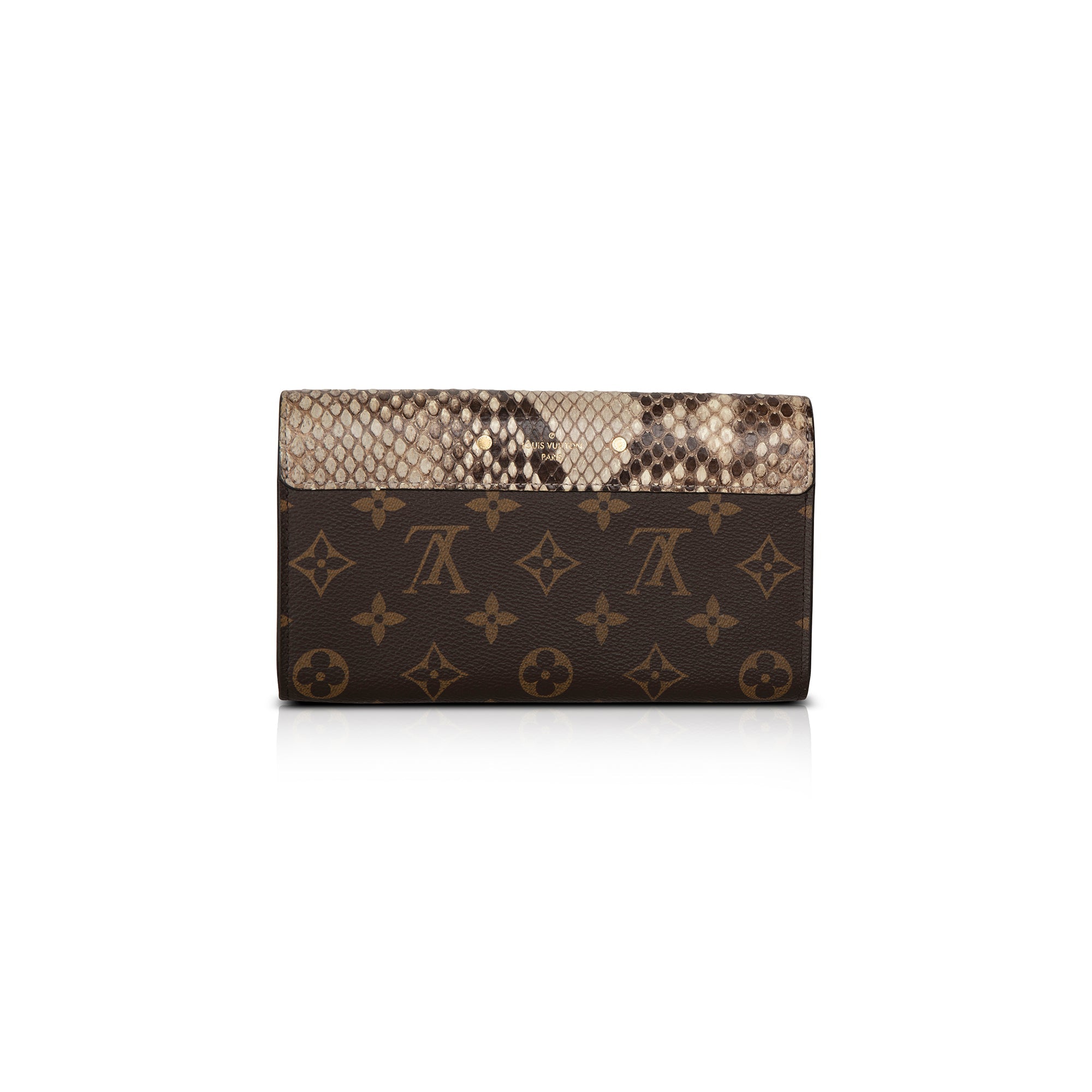 Louis Vuitton Python Monogram Pallas Wallet