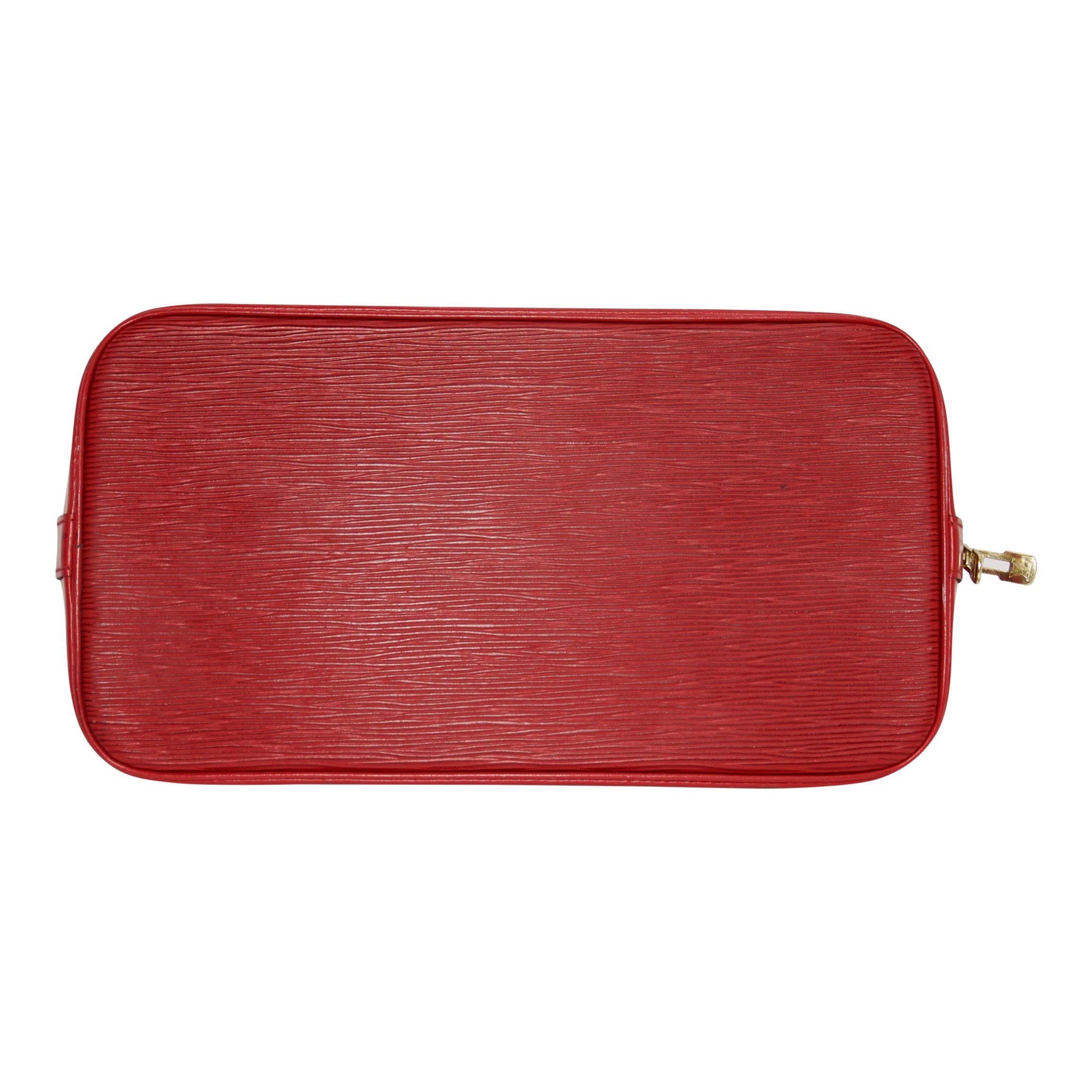 Louis Vuitton Red Epi Leather Alma PM