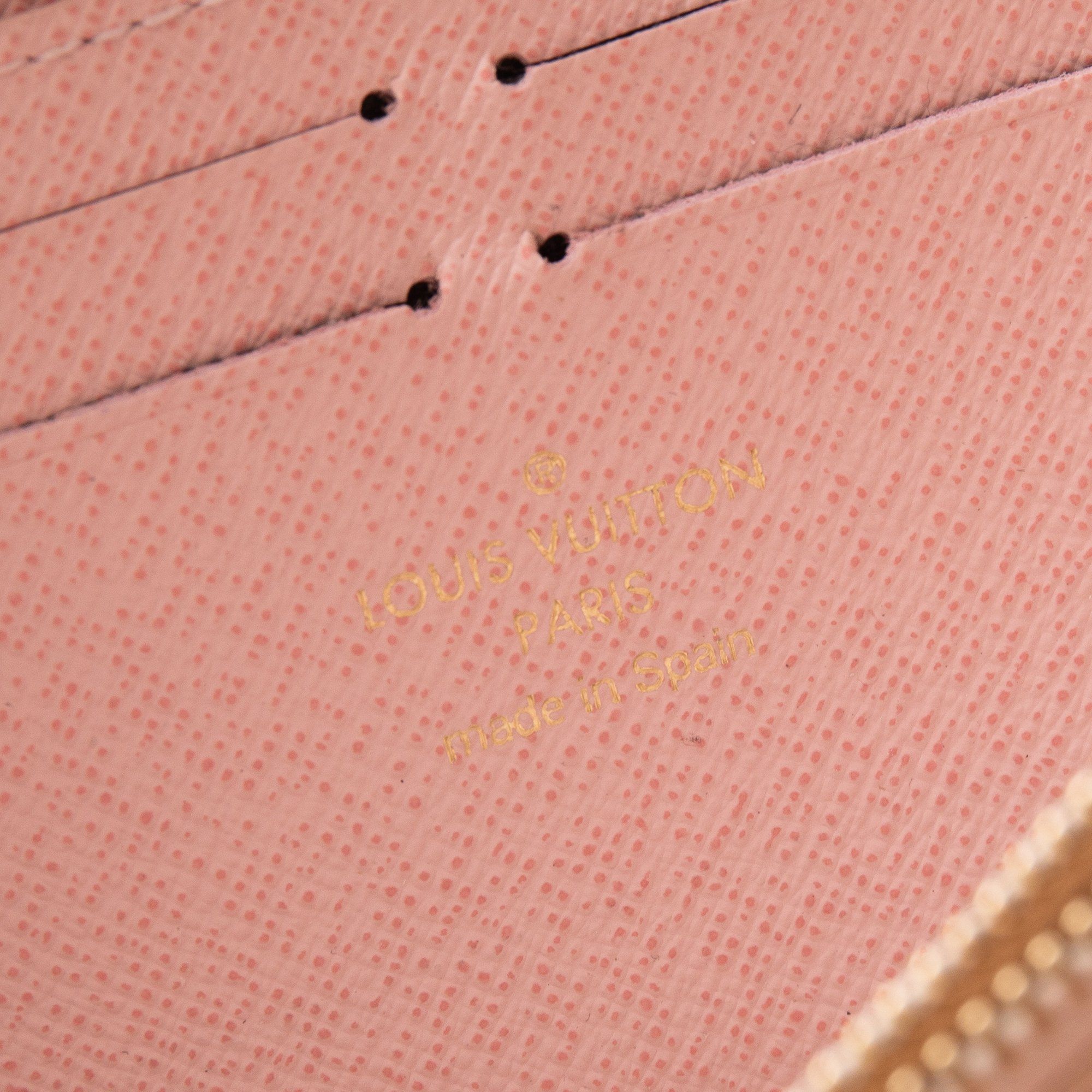 Louis Vuitton Rose Ballerine Clemence Wallet