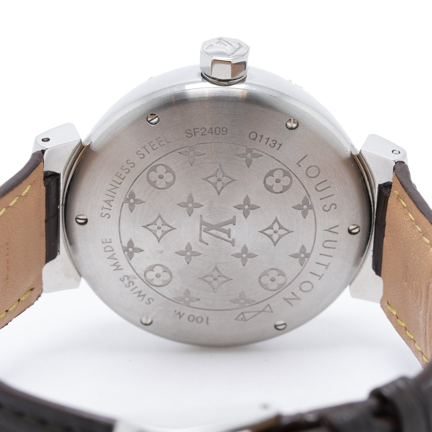 Louis Vuitton Tambour GMT Watch w/ Box