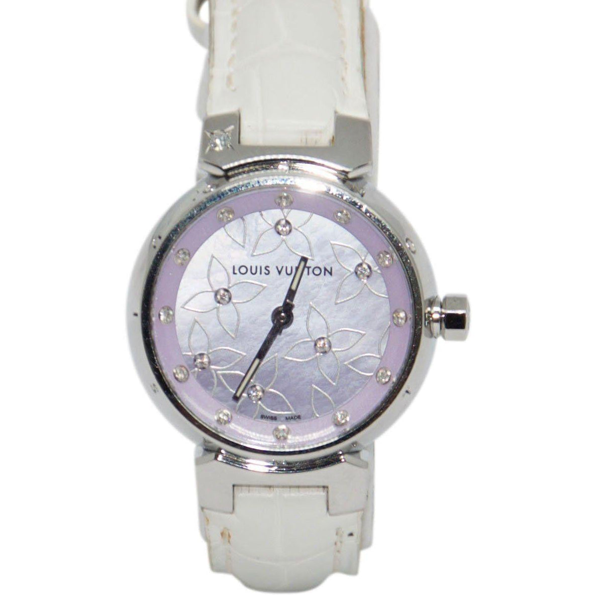 Louis Vuitton Tambour Lovely Cup Stainless Diamond Watch - Hawaii Estate &  Jewelry Buyers