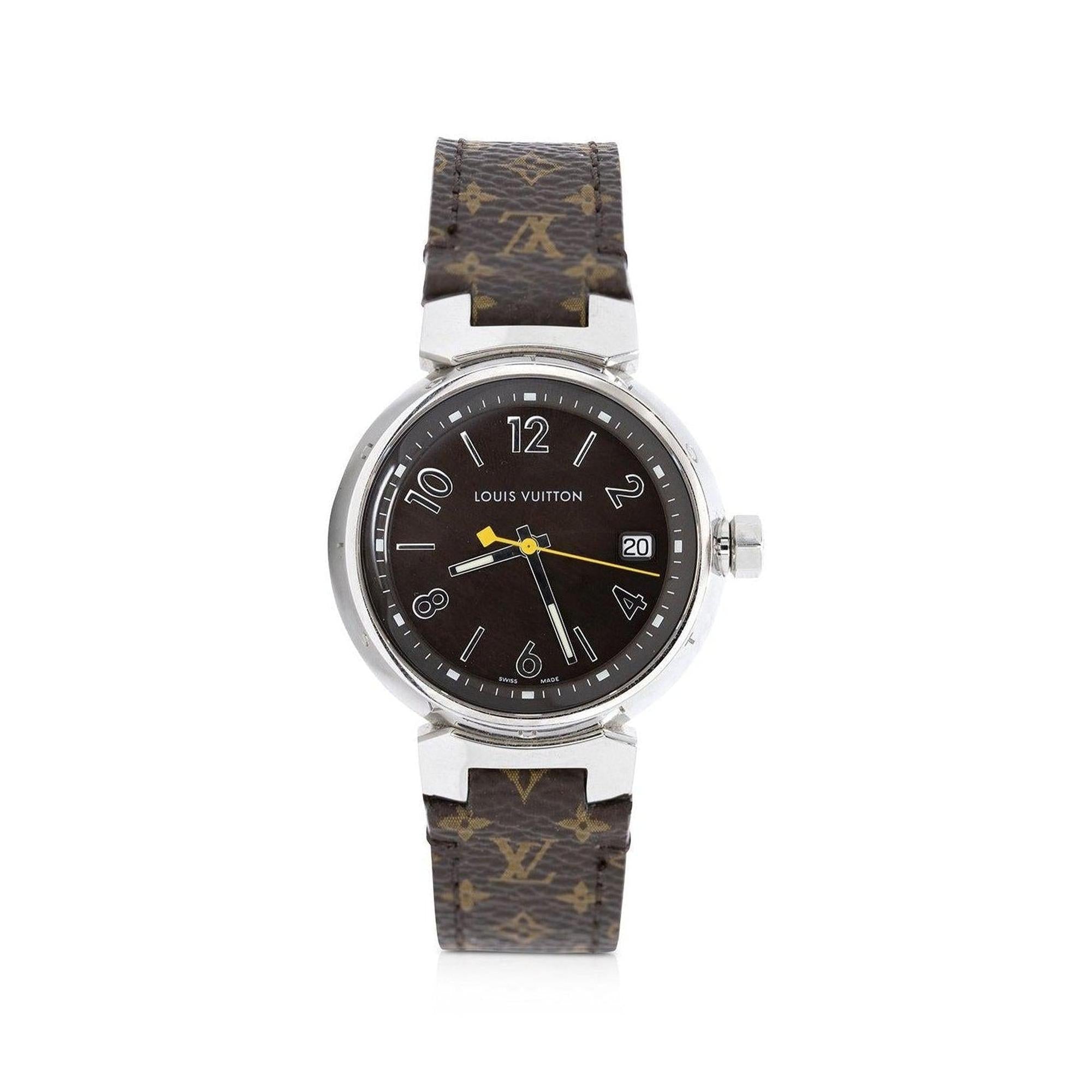 Louis Vuitton Tambour Watch w/ Receipt & Box