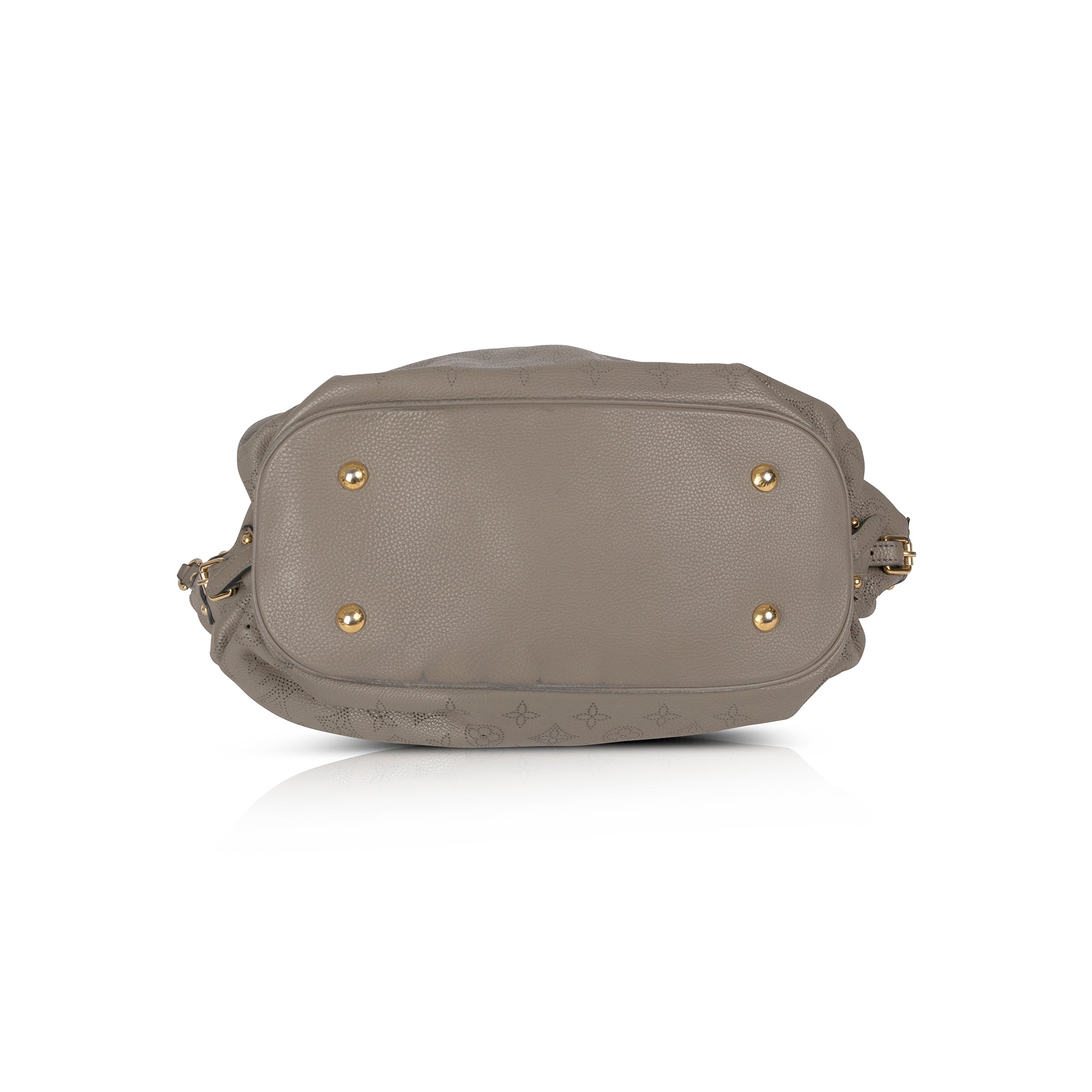 Louis Vuitton Taupe Mahina L Hobo