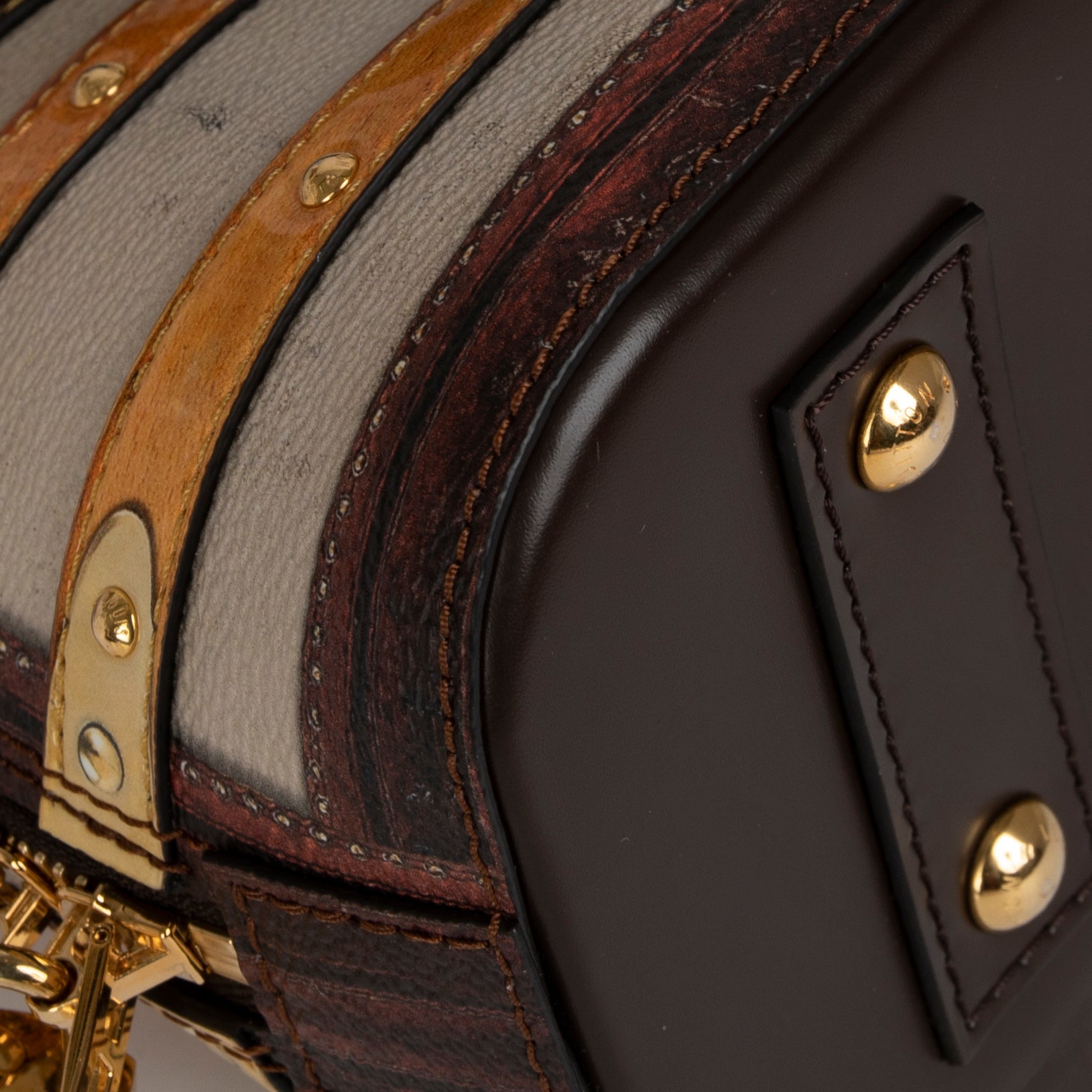 Louis Vuitton Transformed Canvas Time Trunk Alma BB