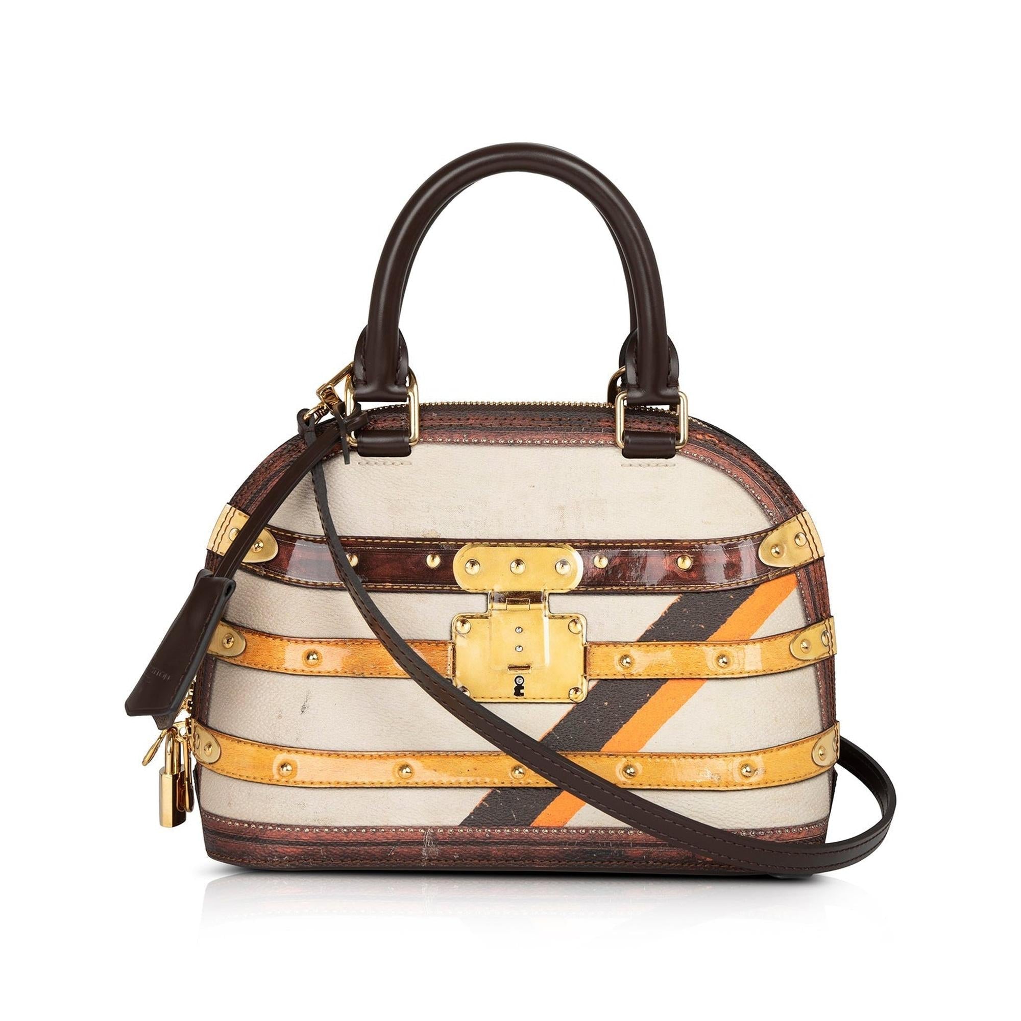 Louis Vuitton Transformed Canvas Time Trunk Alma BB