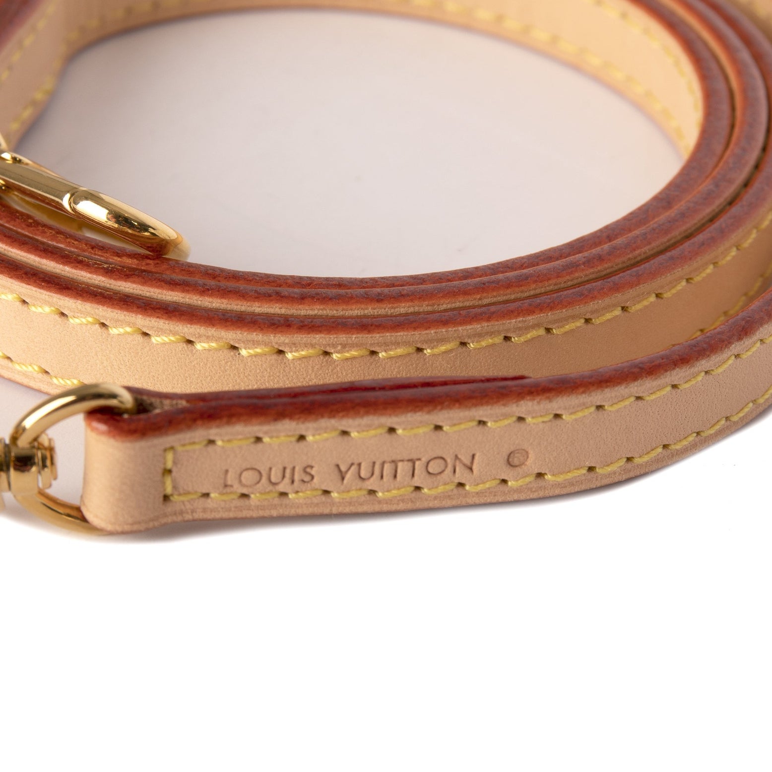 Louis Vuitton Vachetta Adjustable Shoulder Strap 2L97a