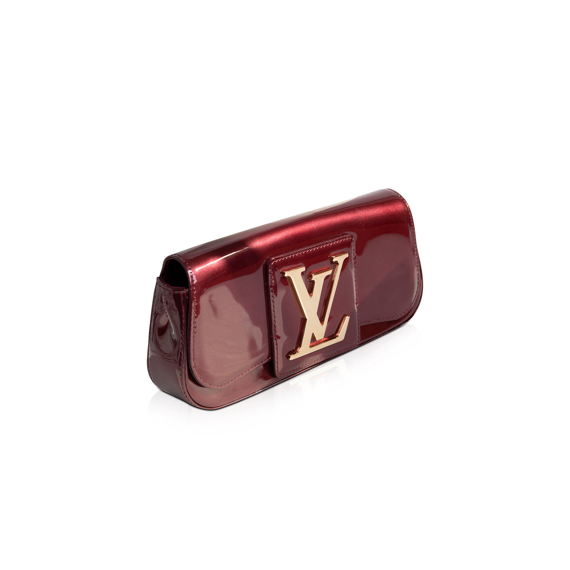 Louis Vuitton Vernis Leather Sobe Clutch