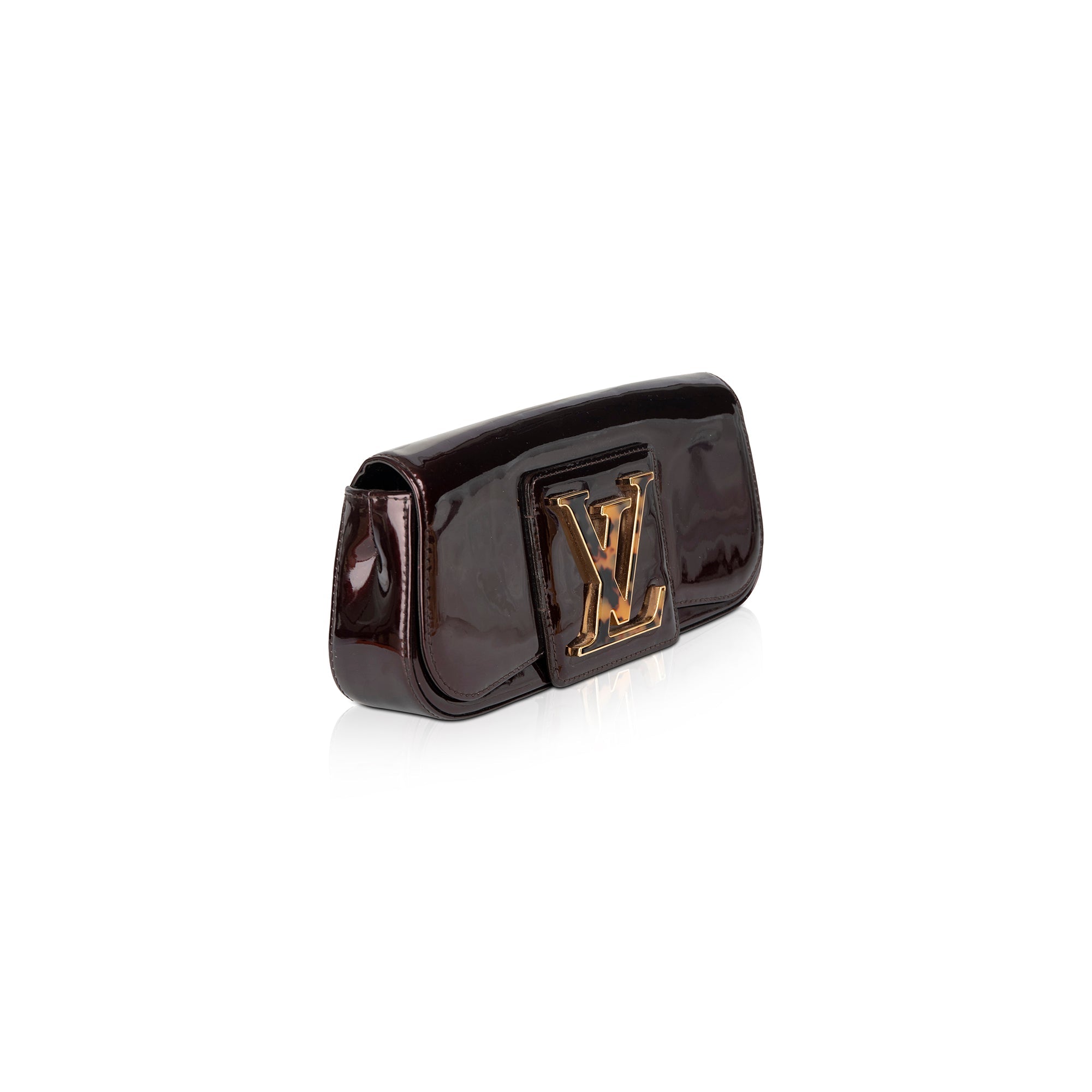 Louis Vuitton Vernis Leather Sobe Clutch