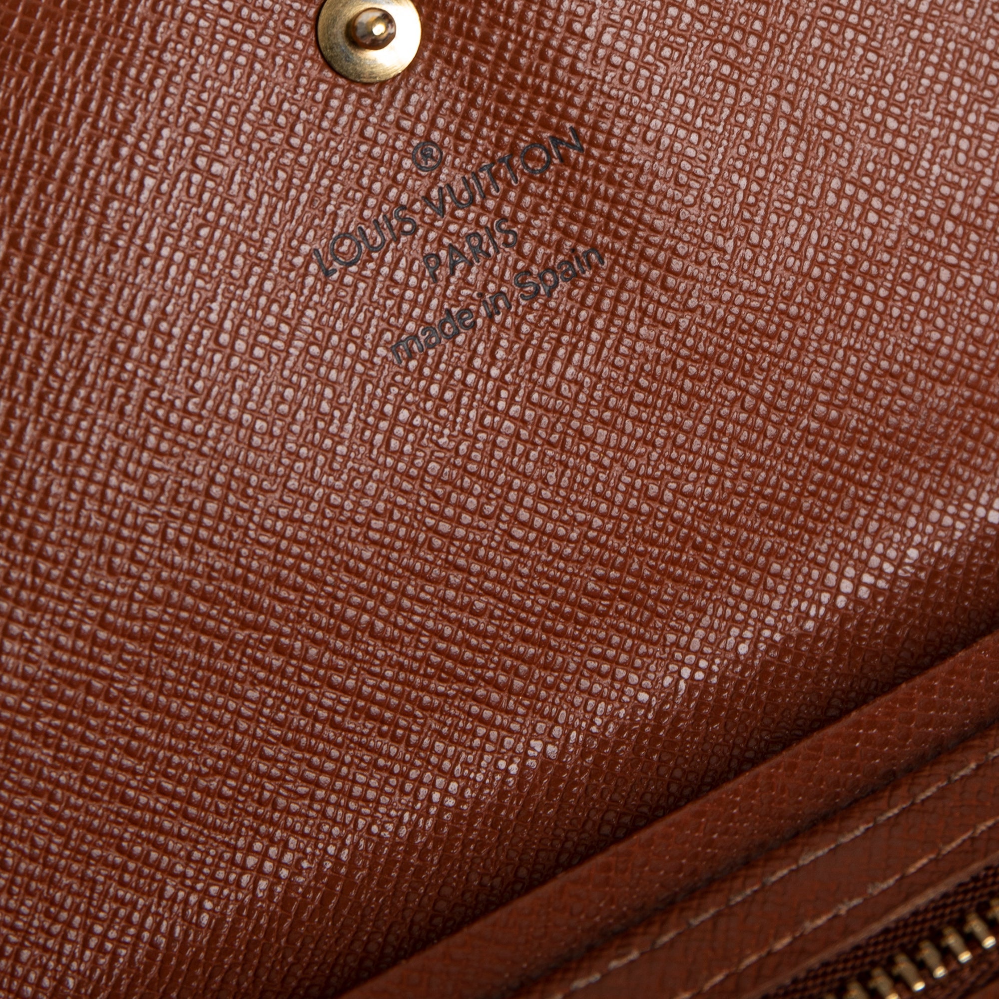 Louis Vuitton Vintage Monogram Porte-Tresor Etui Wallet