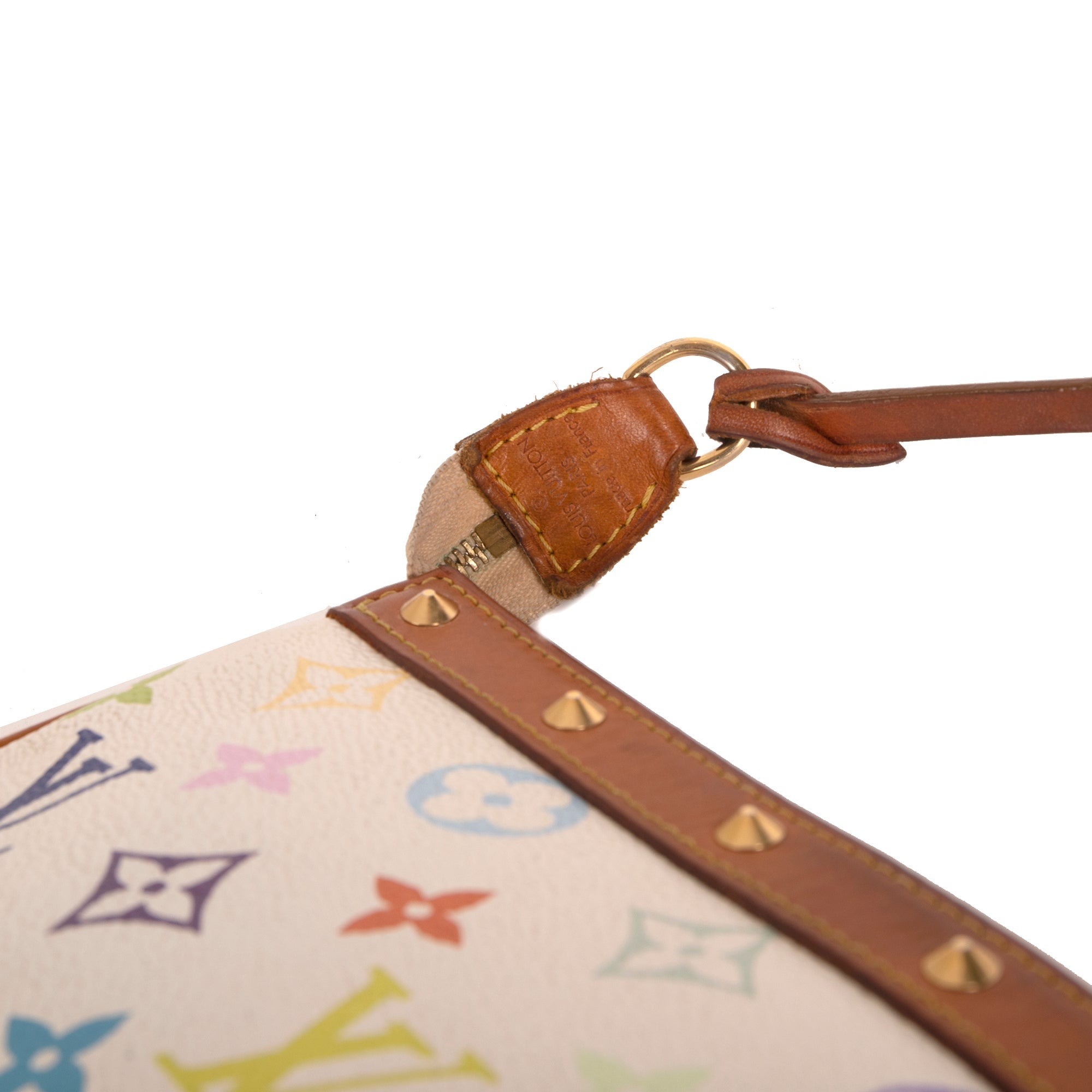 Louis Vuitton White Multicolore Pochette Accessories