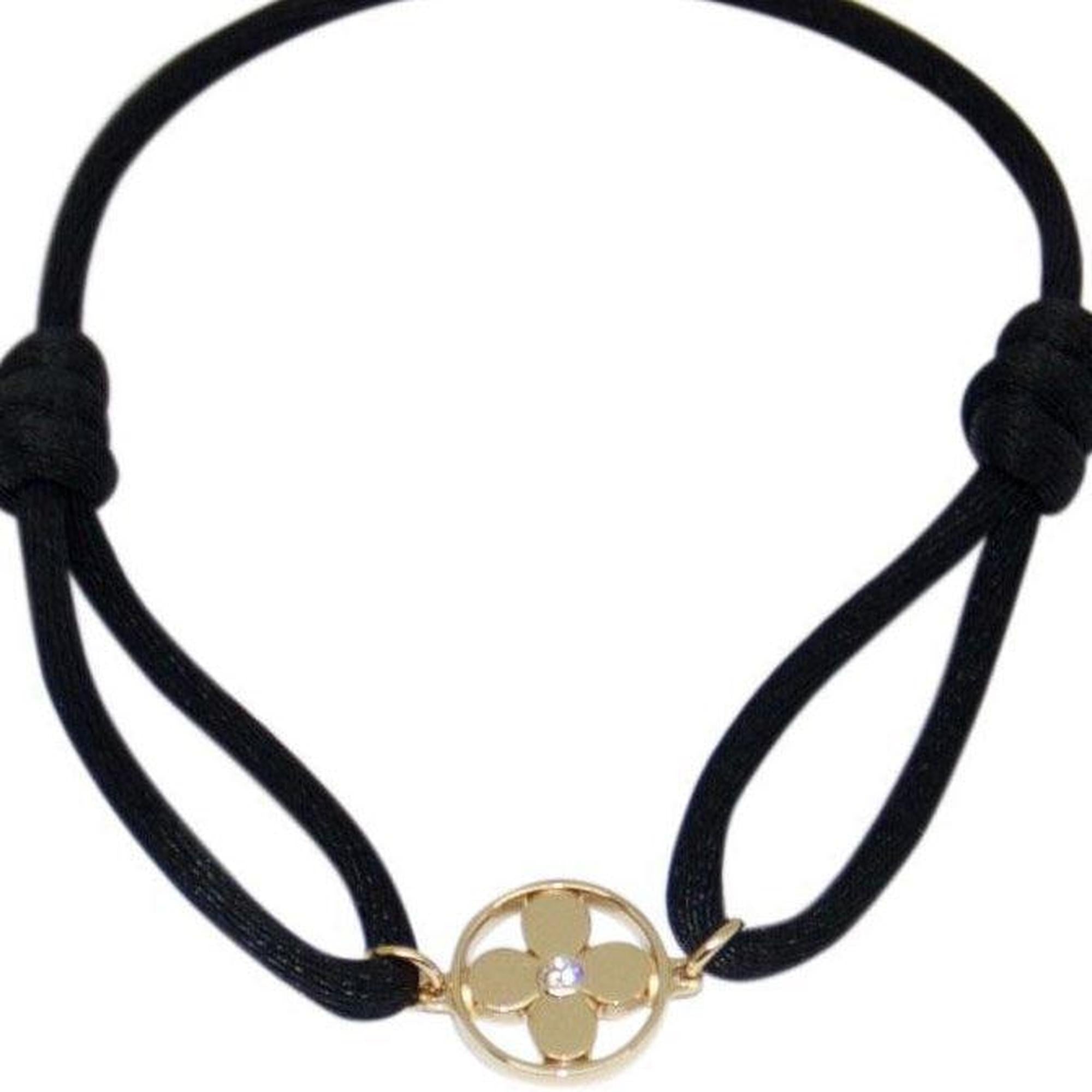 Louis Vuitton Yellow Gold & Diamond Idylle Blossom Sun Cord Bracelet