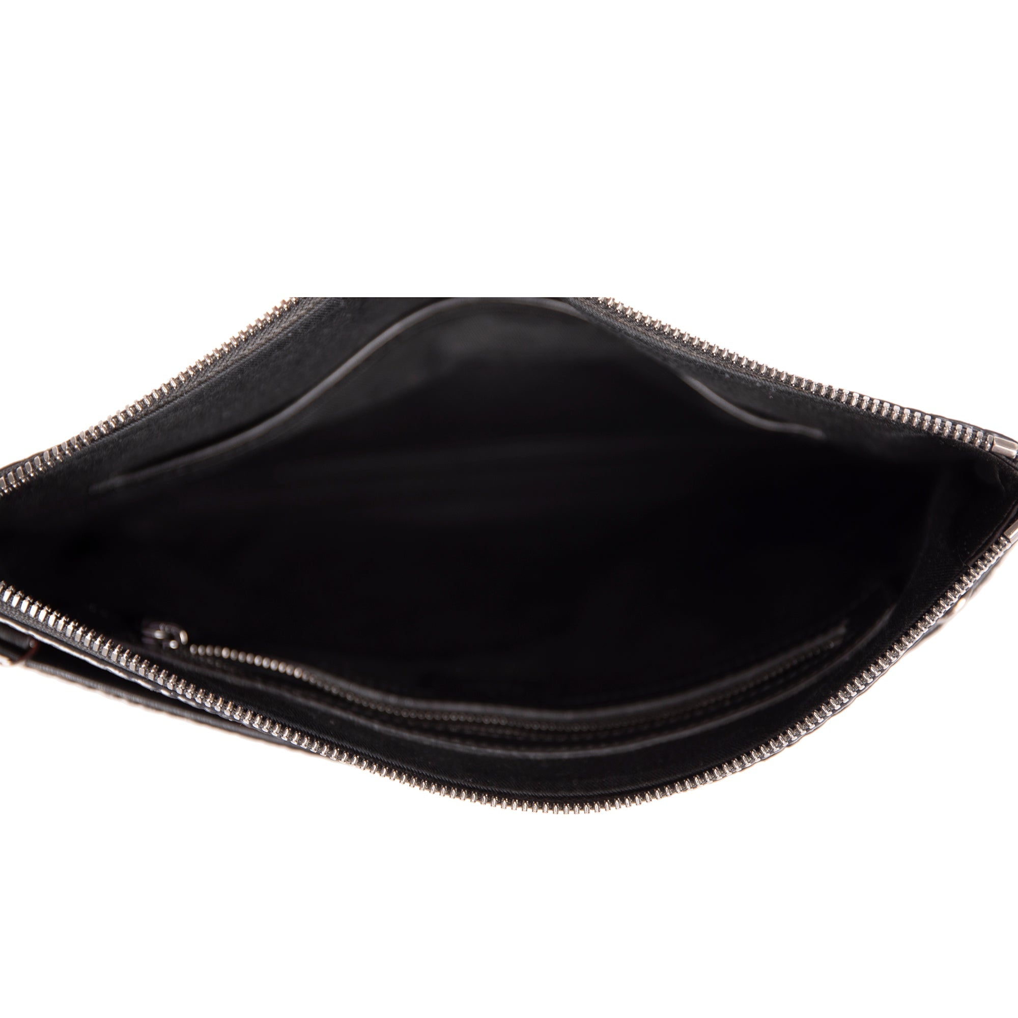 MCM Black Visetos Crossbody Pouch Bag