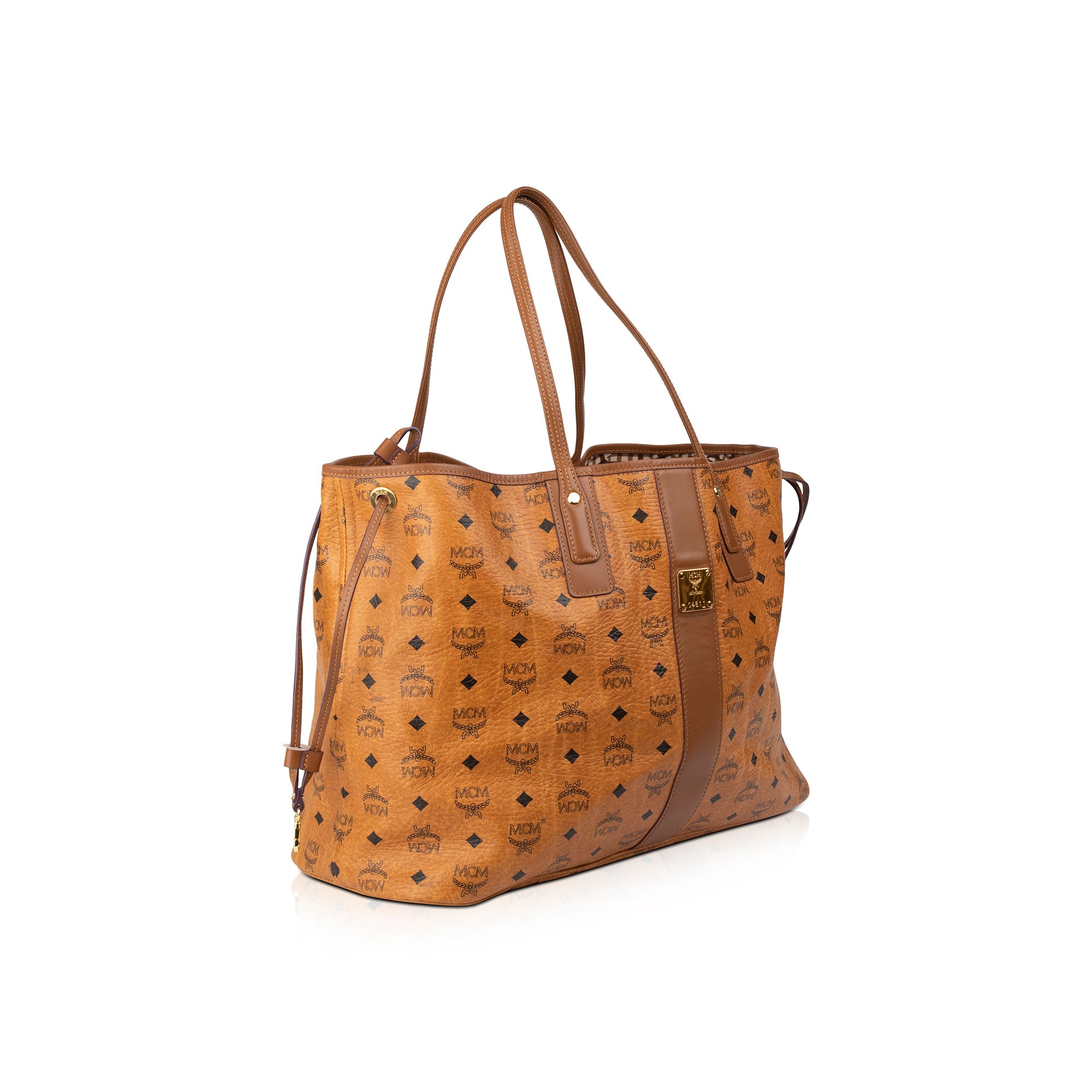 MCM Large Reversible Liz Shopper Tote w/ Pouch
