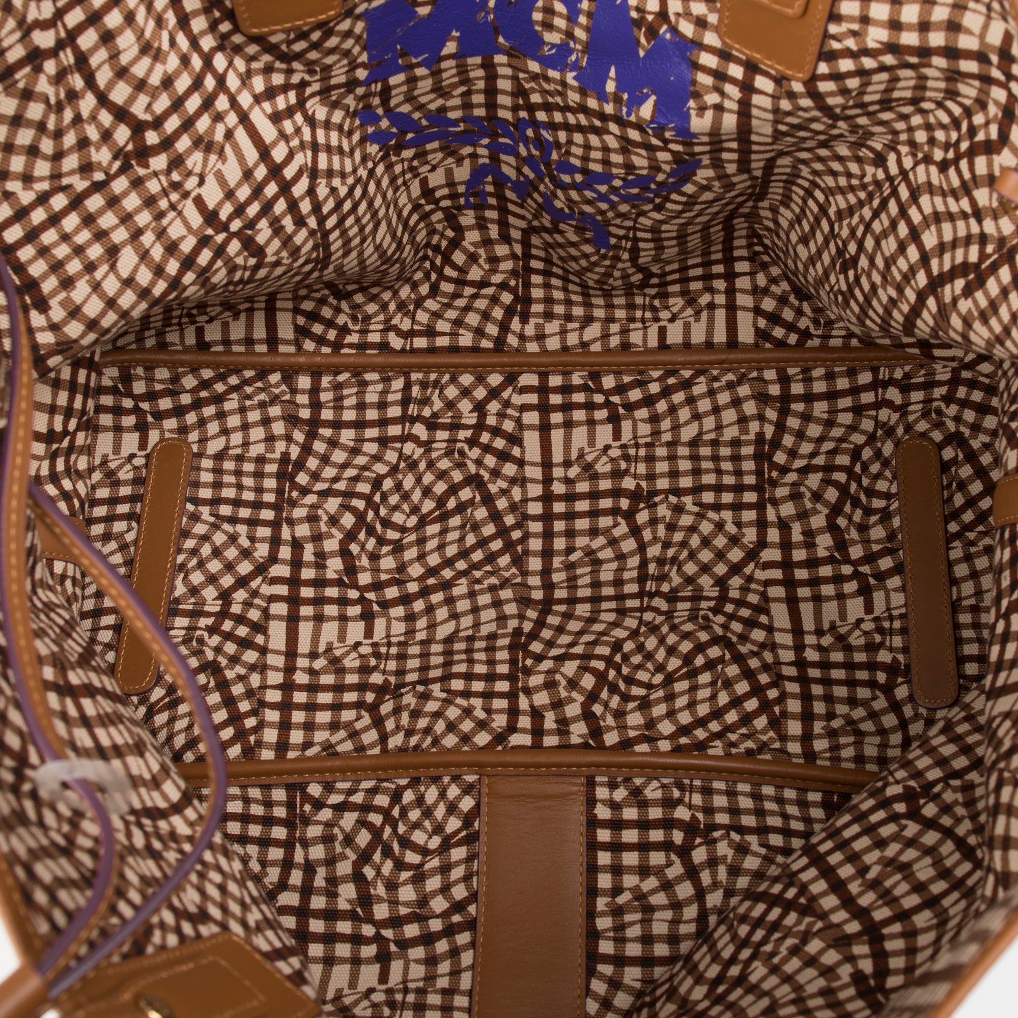 MCM Large Reversible Liz Shopper Tote w/ Pouch