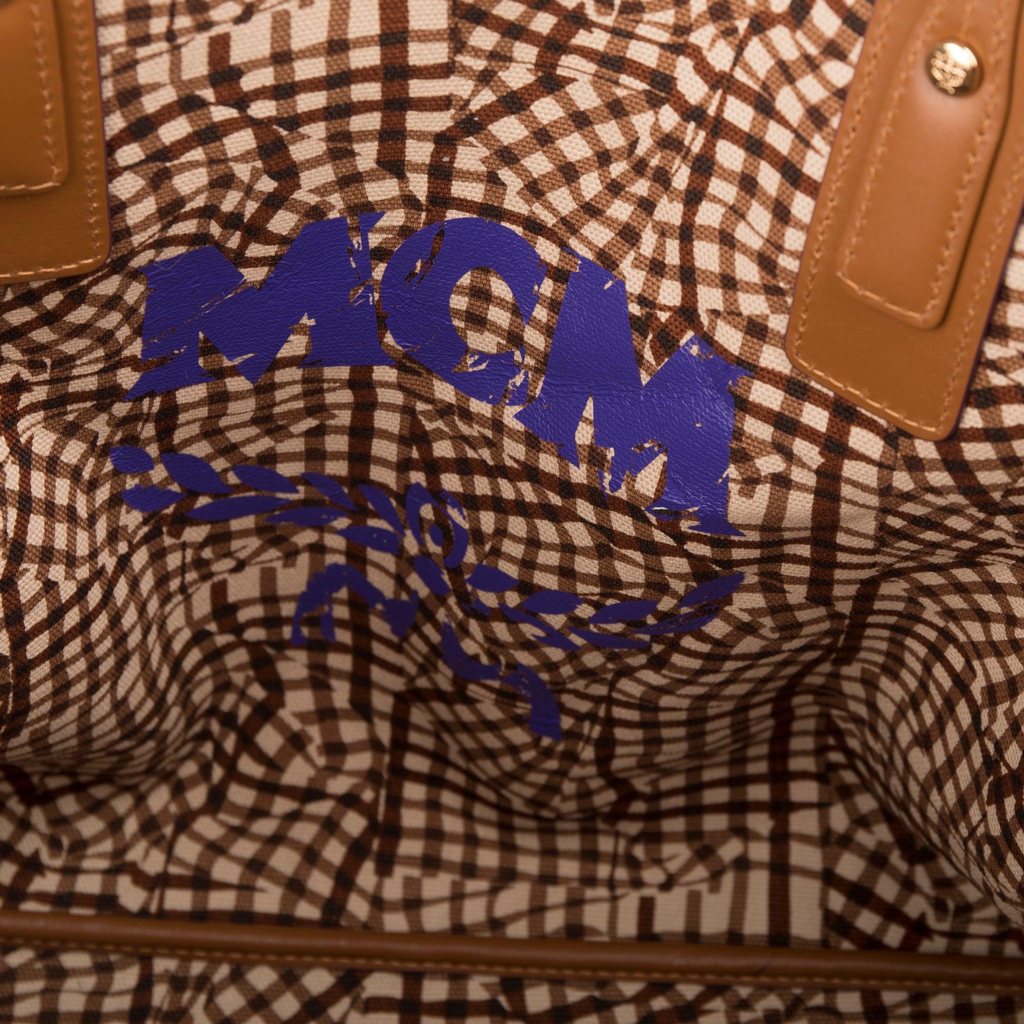 MCM Large Reversible Liz Shopper Tote w/ Pouch