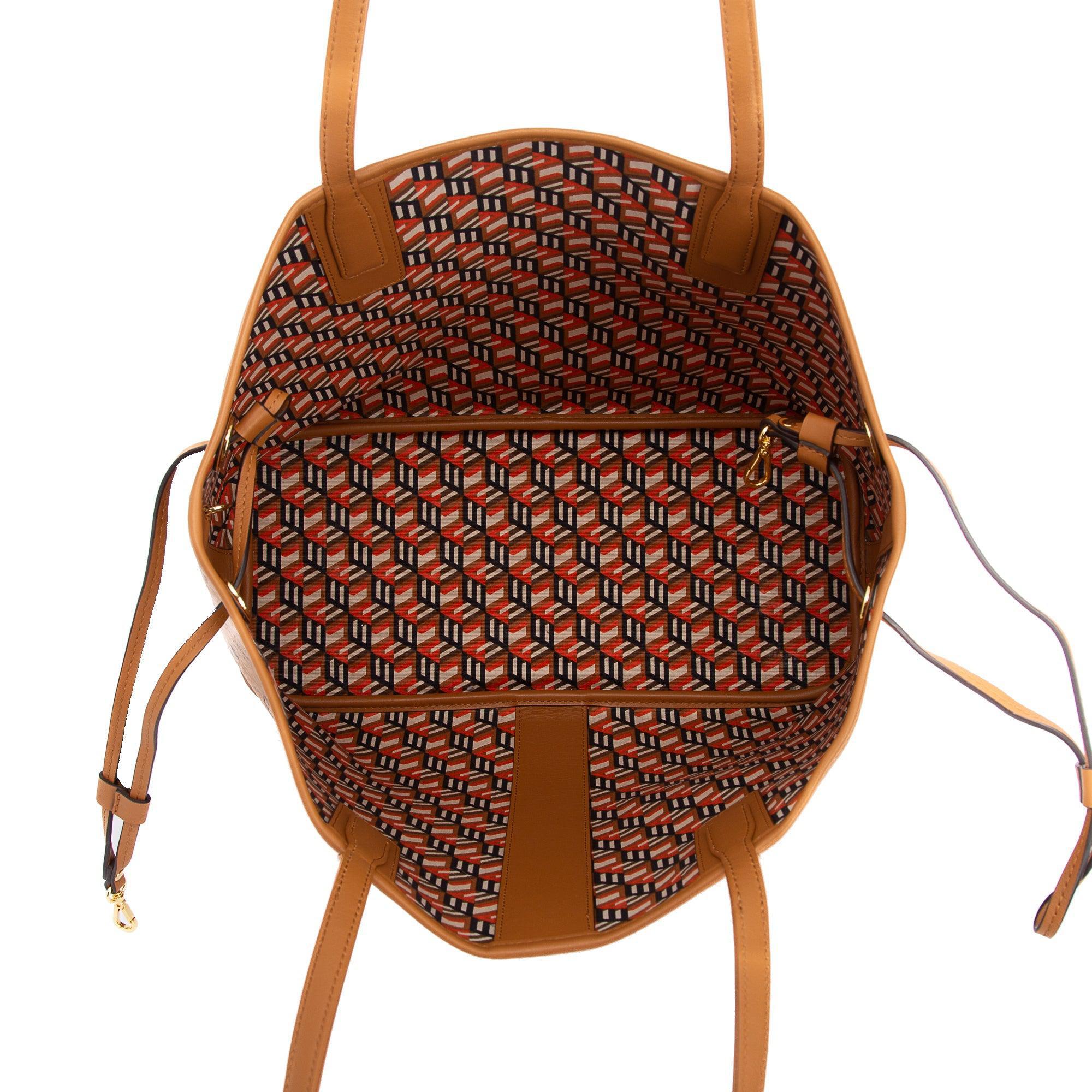 MCM Medium Reversible Liz Shopper Tote w/ Pouch