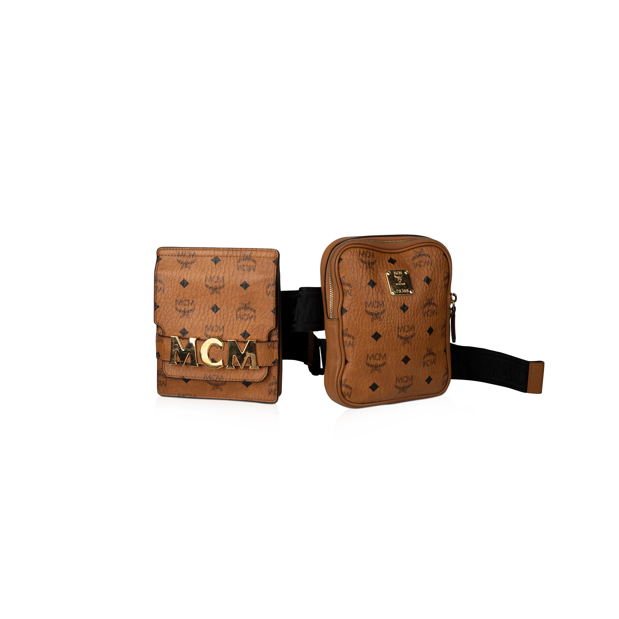 MCM Visetos Stark Modular Belt Bag
