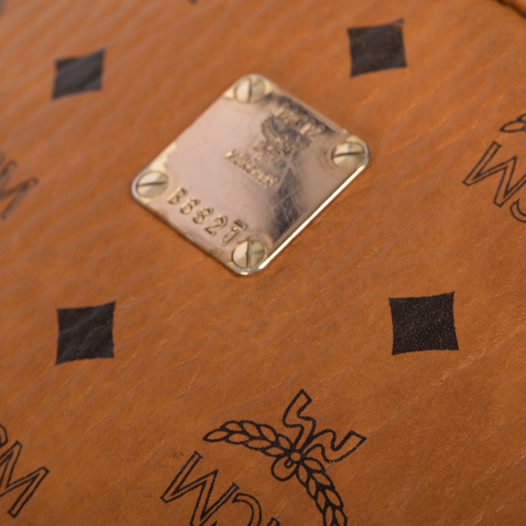 MCM Visetos Stark Side Studs Backpack