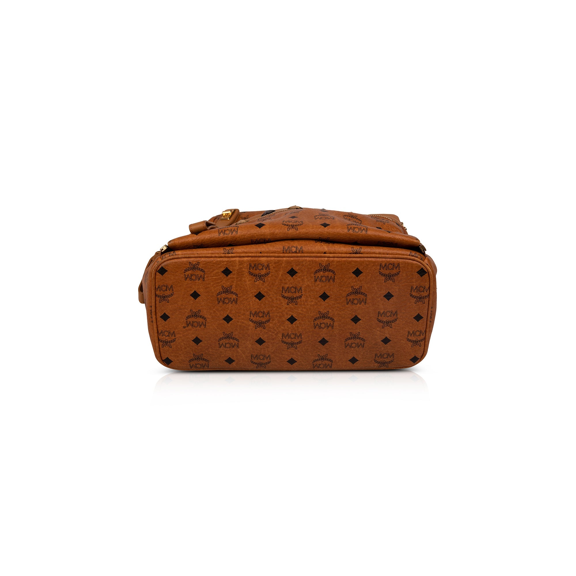 MCM Visetos Studded Stark Backpack