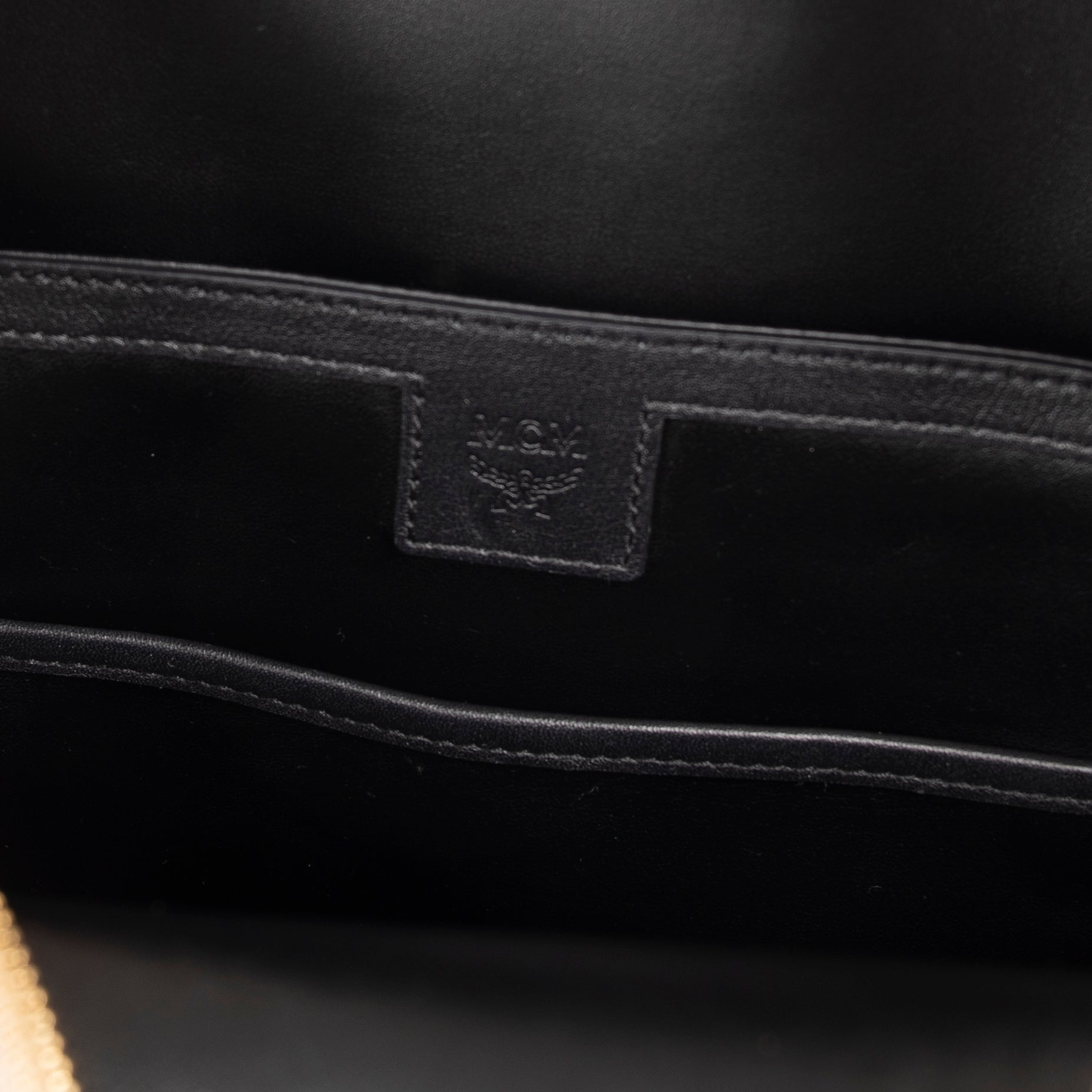 MCM Visetos Studded Stark Backpack