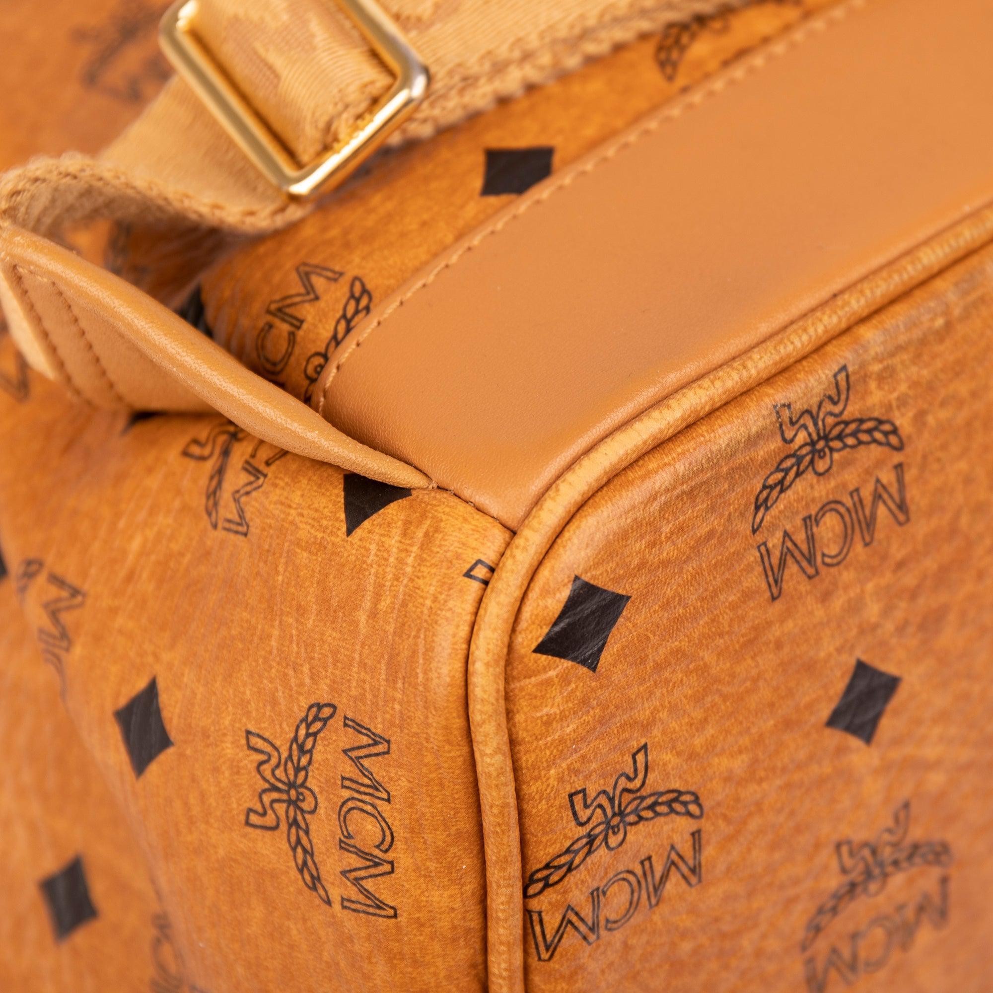 MCM Visetos Studded Stark Backpack