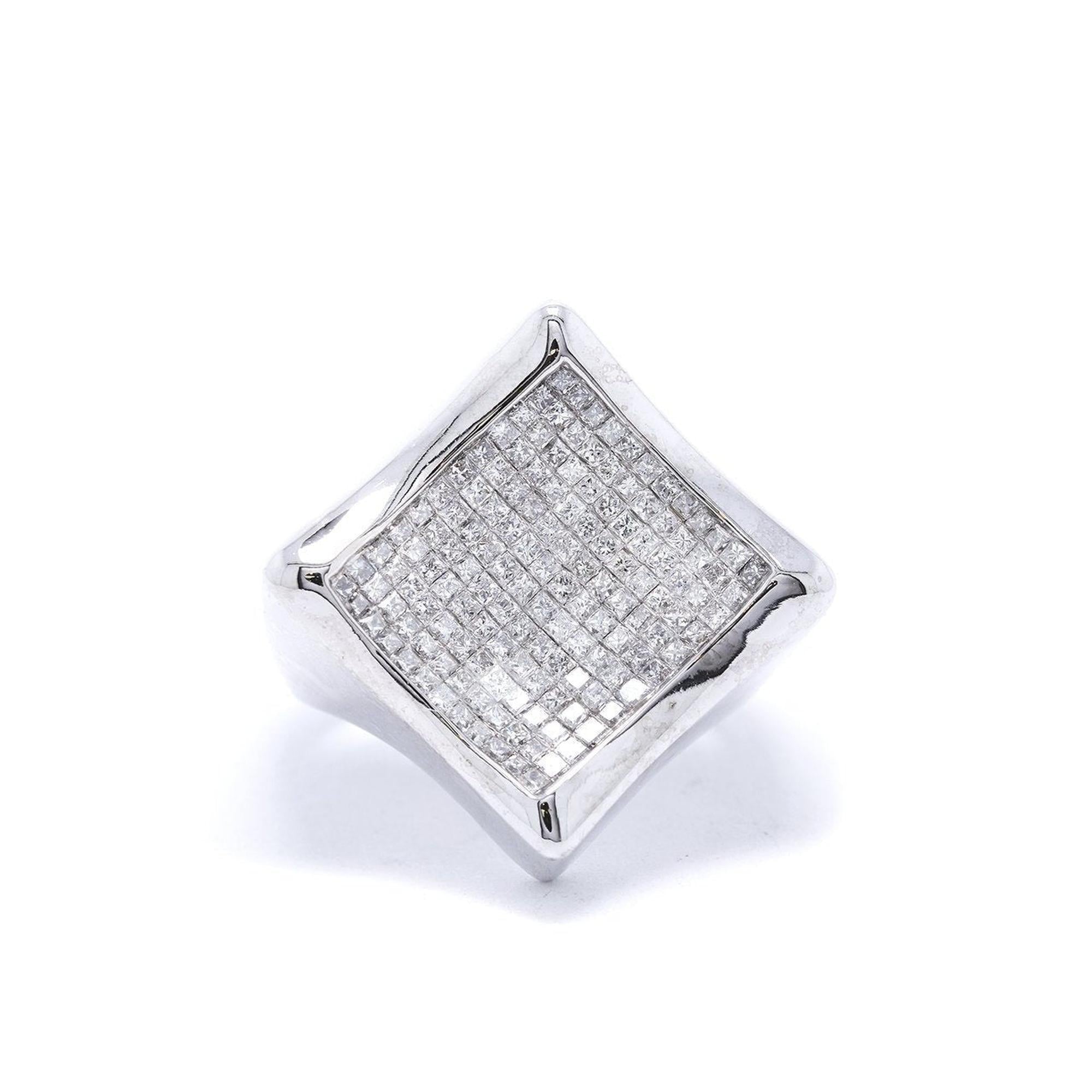 Men's Diamond Cluster Ring