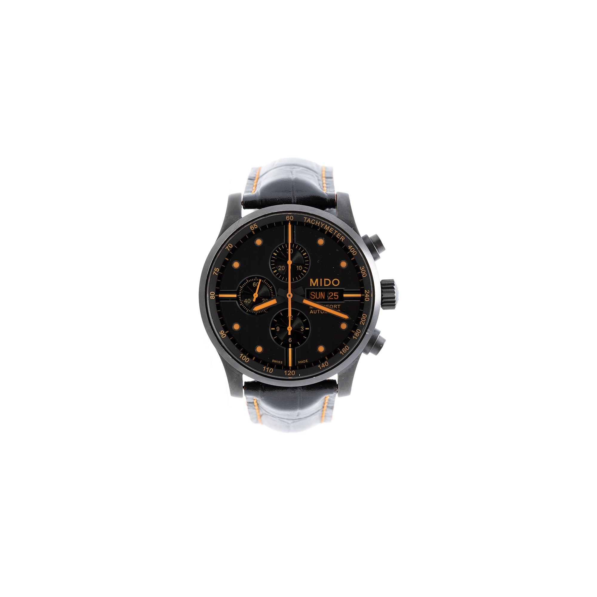 Mido Special Edition Multifort Chronograph Automatic Watch w/ Extra Strap