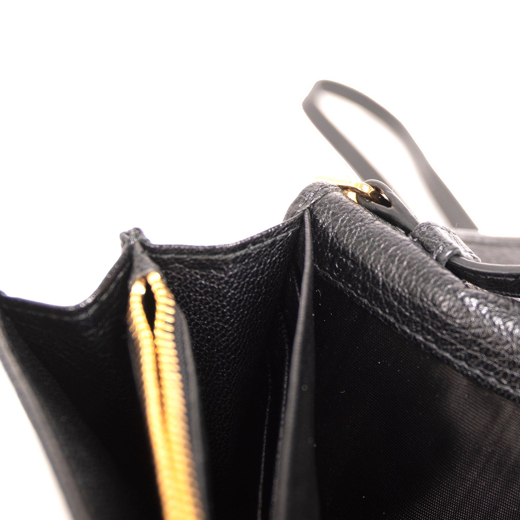 Miu Miu Madras Leather Wallet on Chain w/ Box