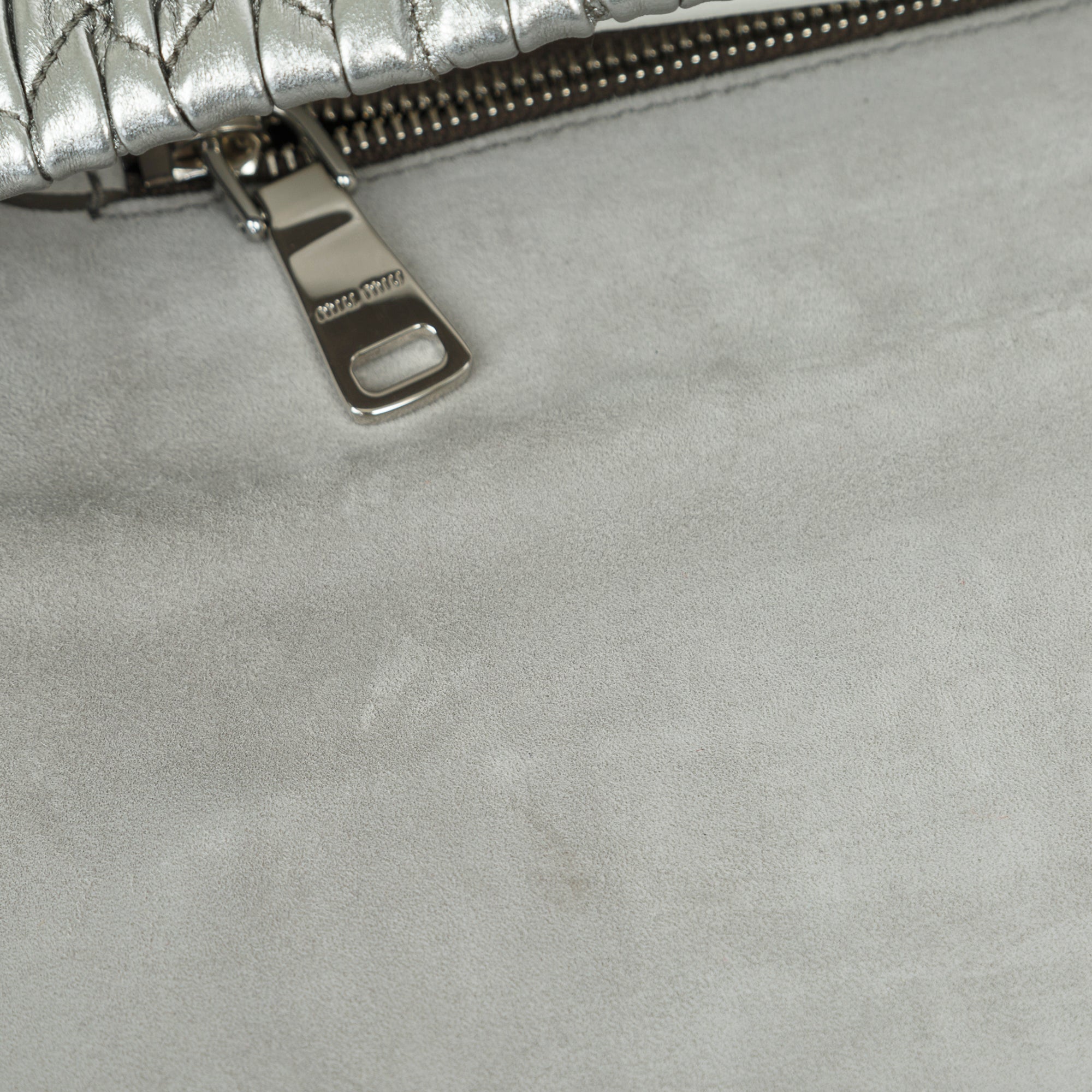 Miu Miu Nappa Leather Crystal Flap Shoulder Bag w/ Authenticity Card