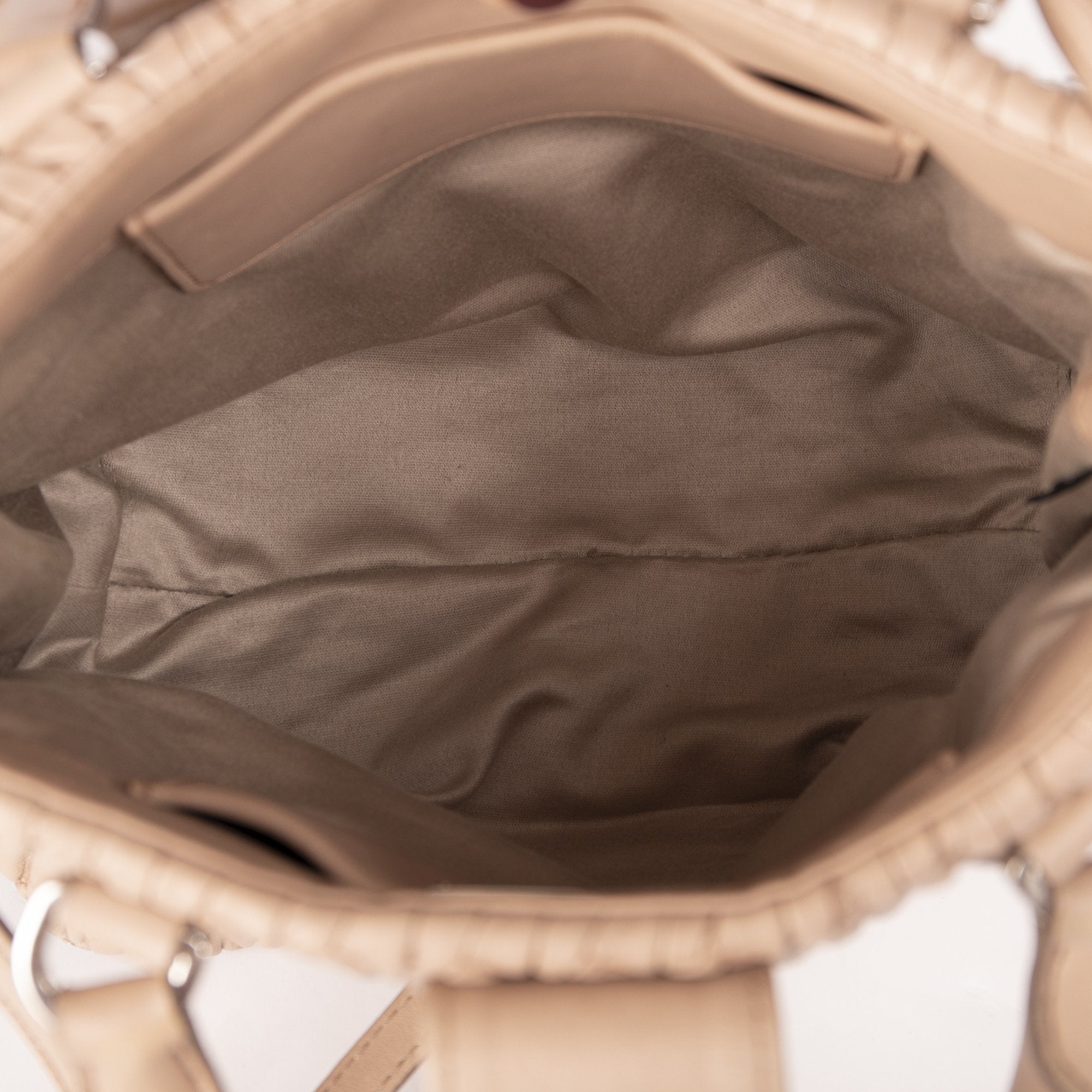 Miu Miu Small Nappa Crystal Matelasse Leather Tote