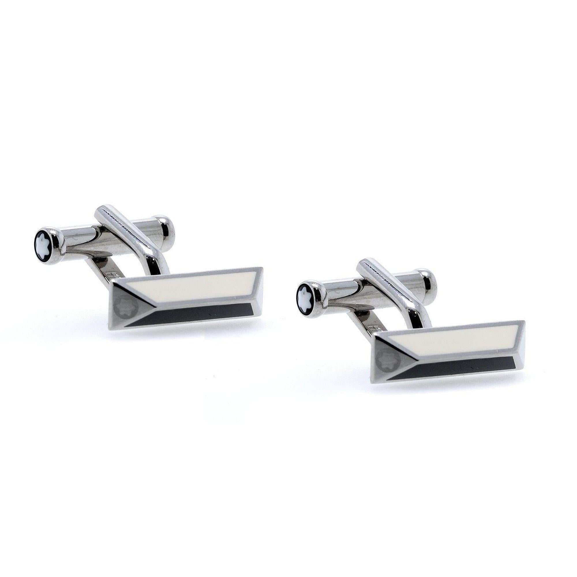 Montblanc Enamel Cufflinks