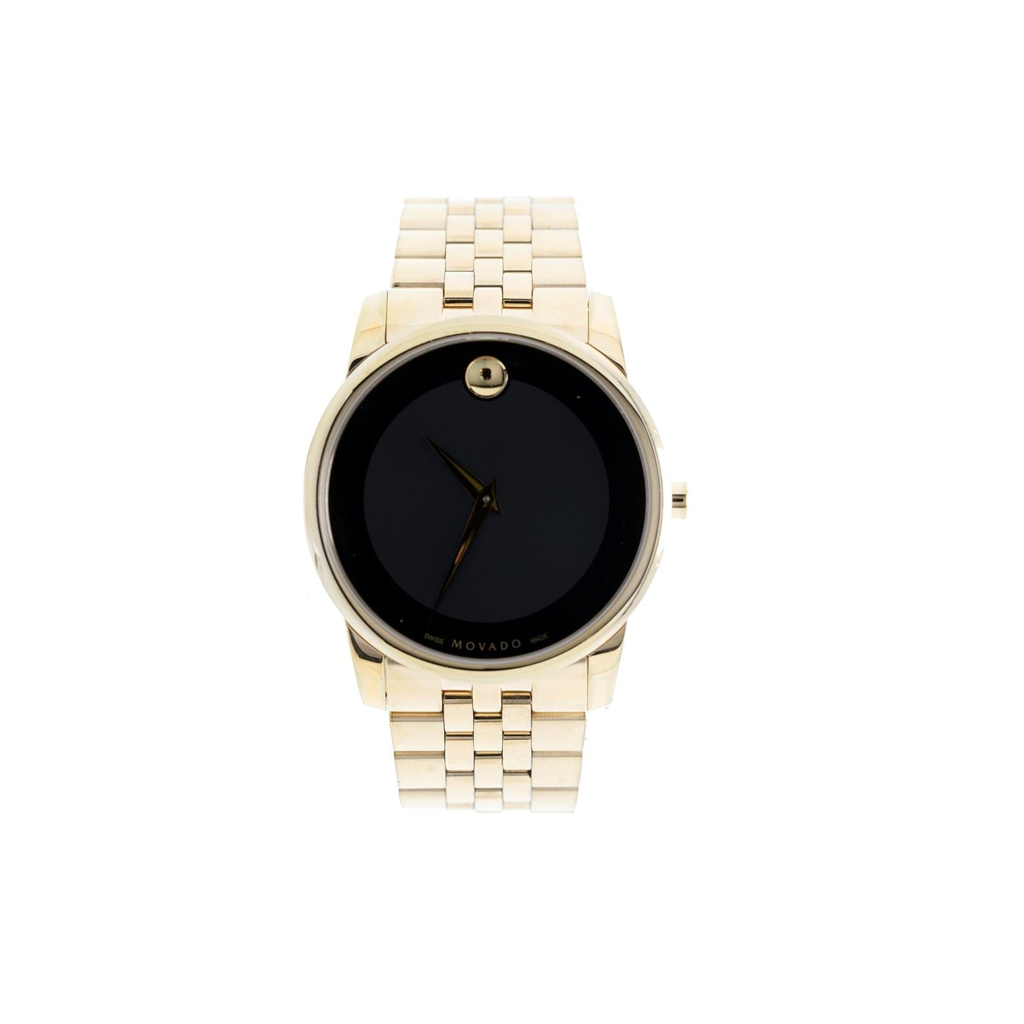 Movado 40 mm Museum Watch w/ Box & Papers