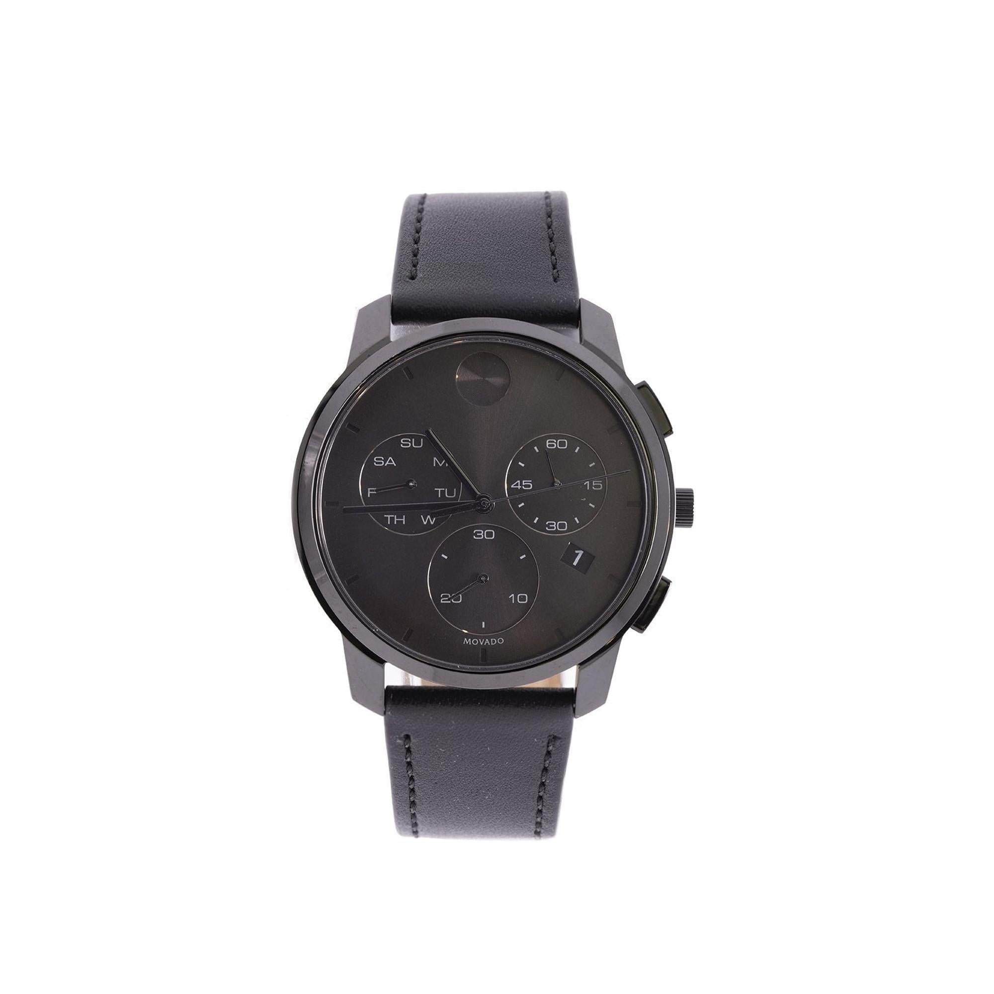 Movado Bold Chronograph Watch w/ Box