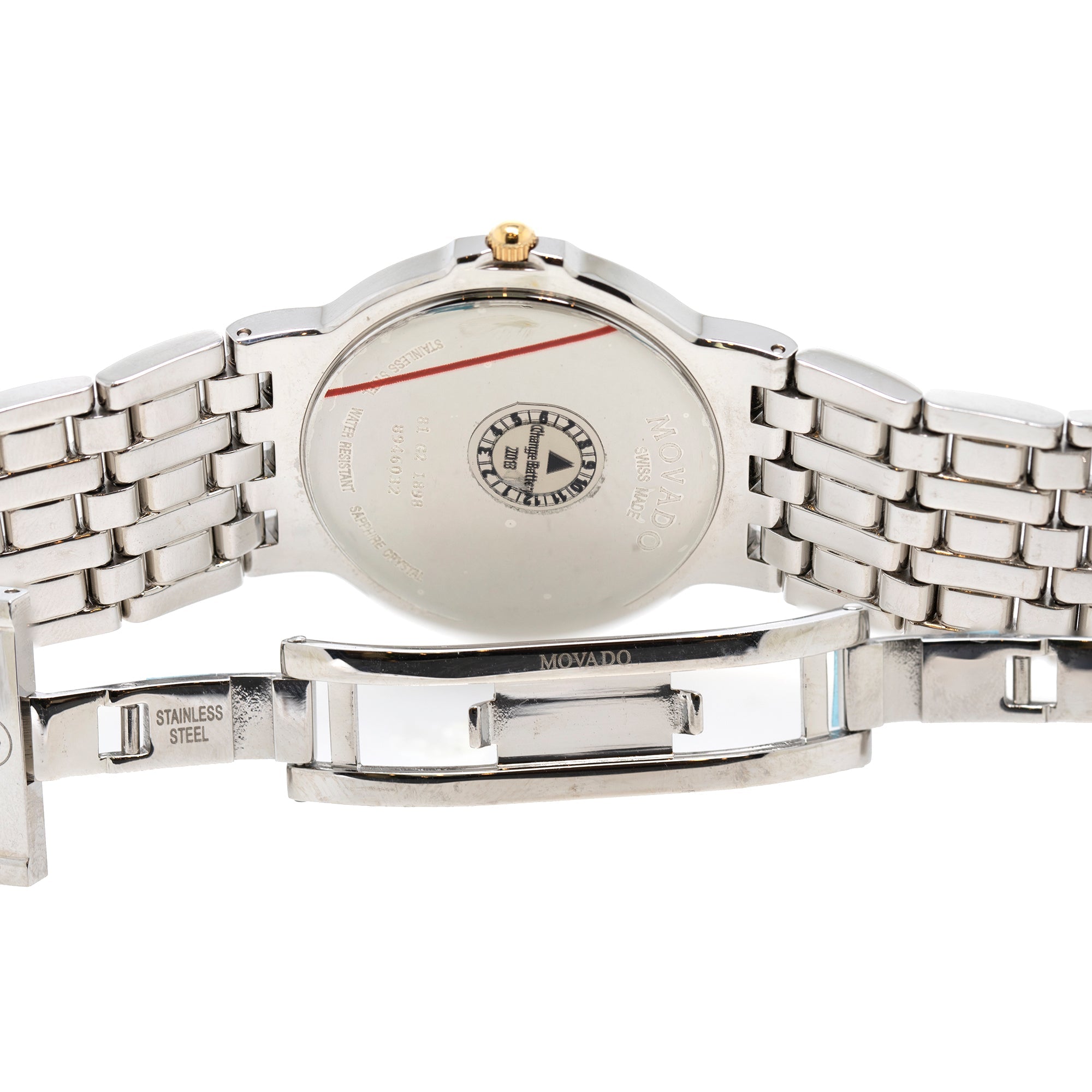 Movado Two-Tone Museum Watch w/ Box