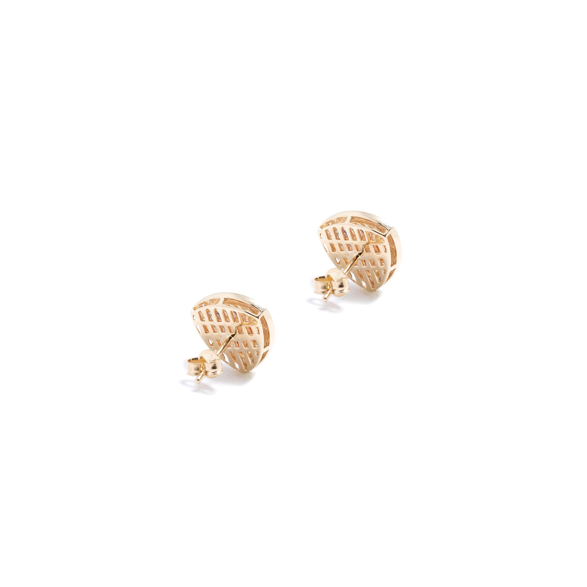 Multicolour Sapphire & Diamond Earrings