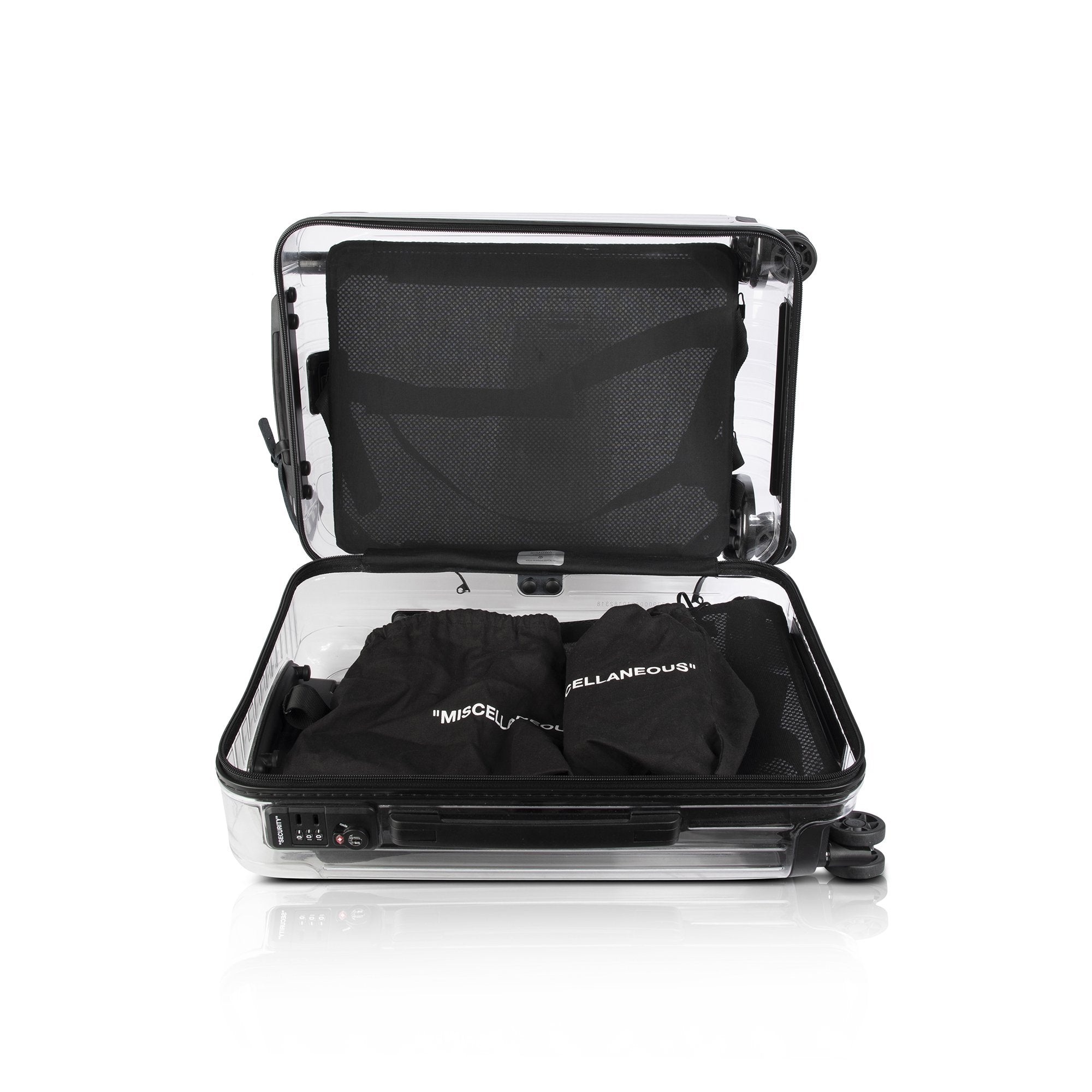 OFF-WHITE X RIMOWA 2018 Limited Edition Virgil Abloh See Through Luggage