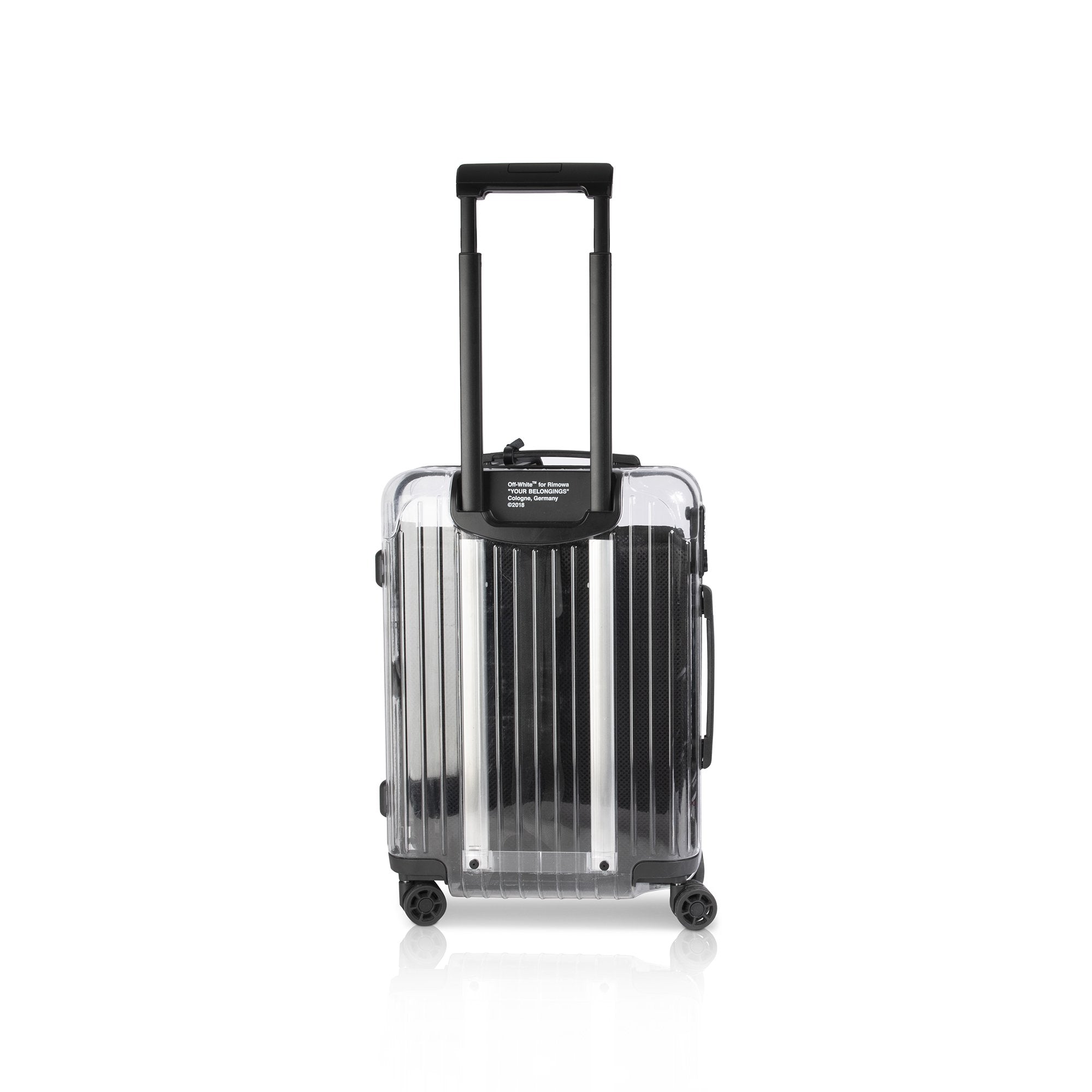 OFF-WHITE X RIMOWA 2018 Limited Edition Virgil Abloh See Through Luggage