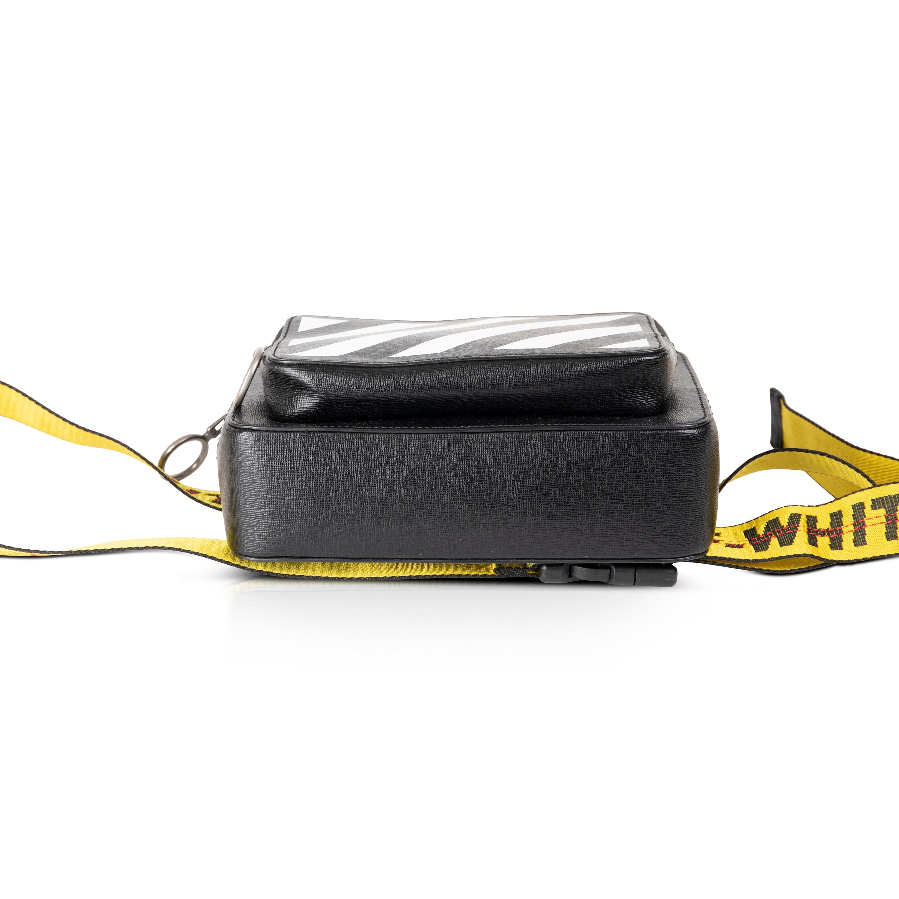 Off-White Binder Diagonal-Stripe Belt Bag
