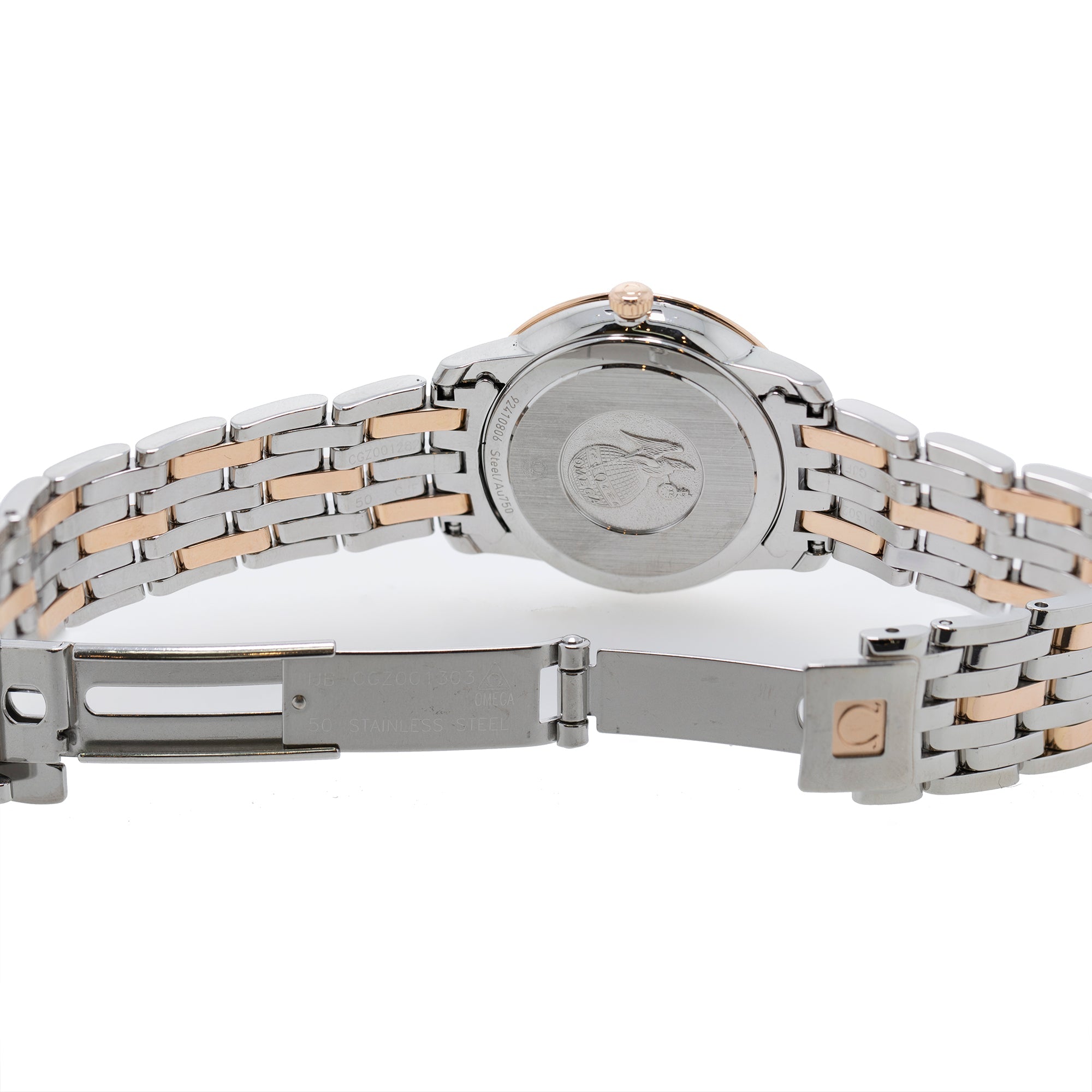 Omega Two-Tone De Ville Prestige Watch w/ Box & Papers