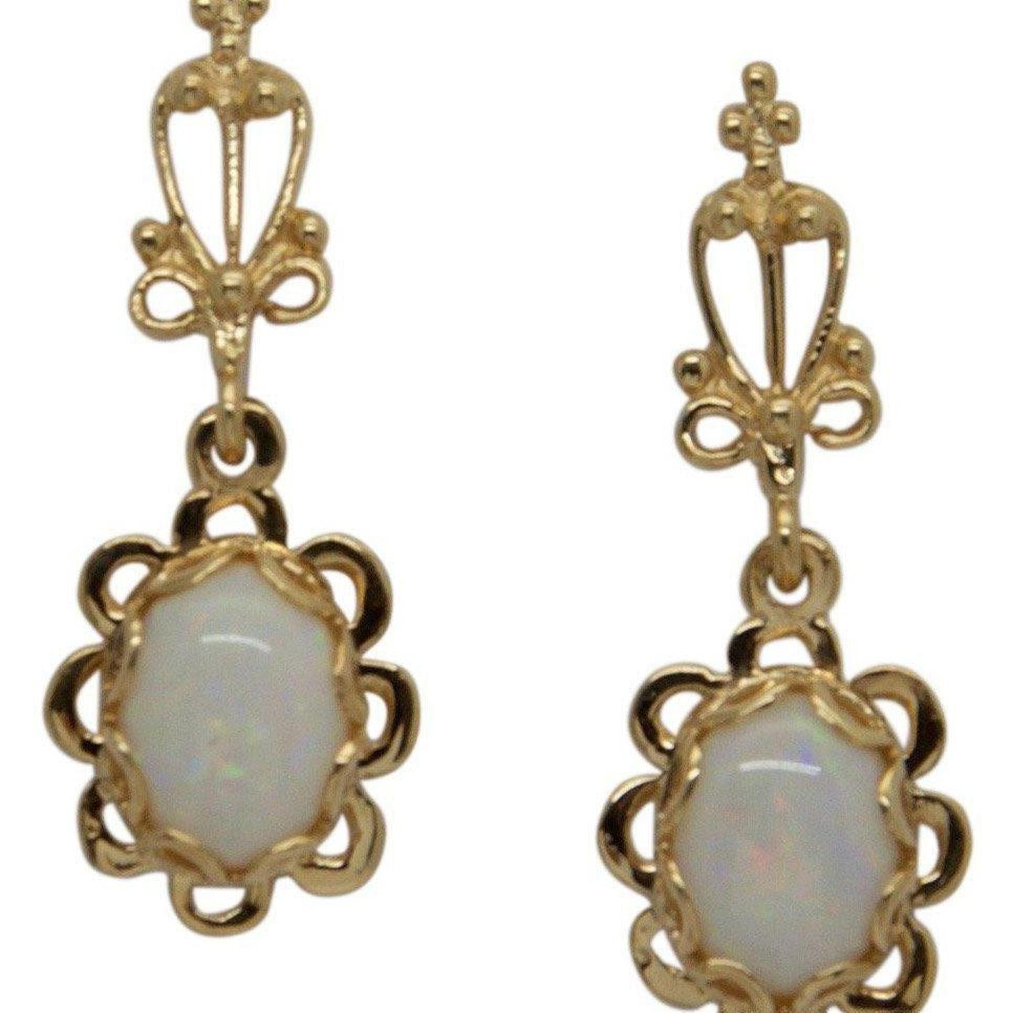 Opal Drop Earrings