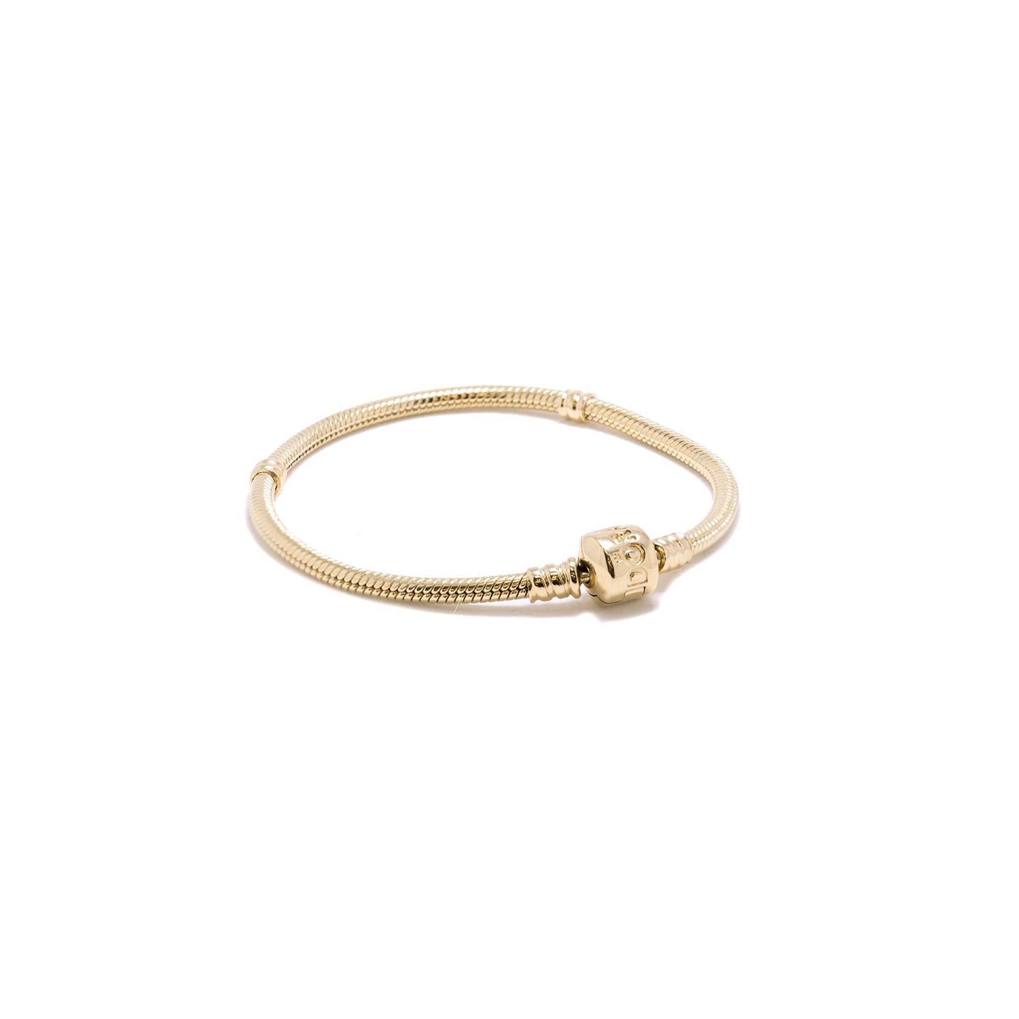Pandora 14k Gold Charm Bracelet