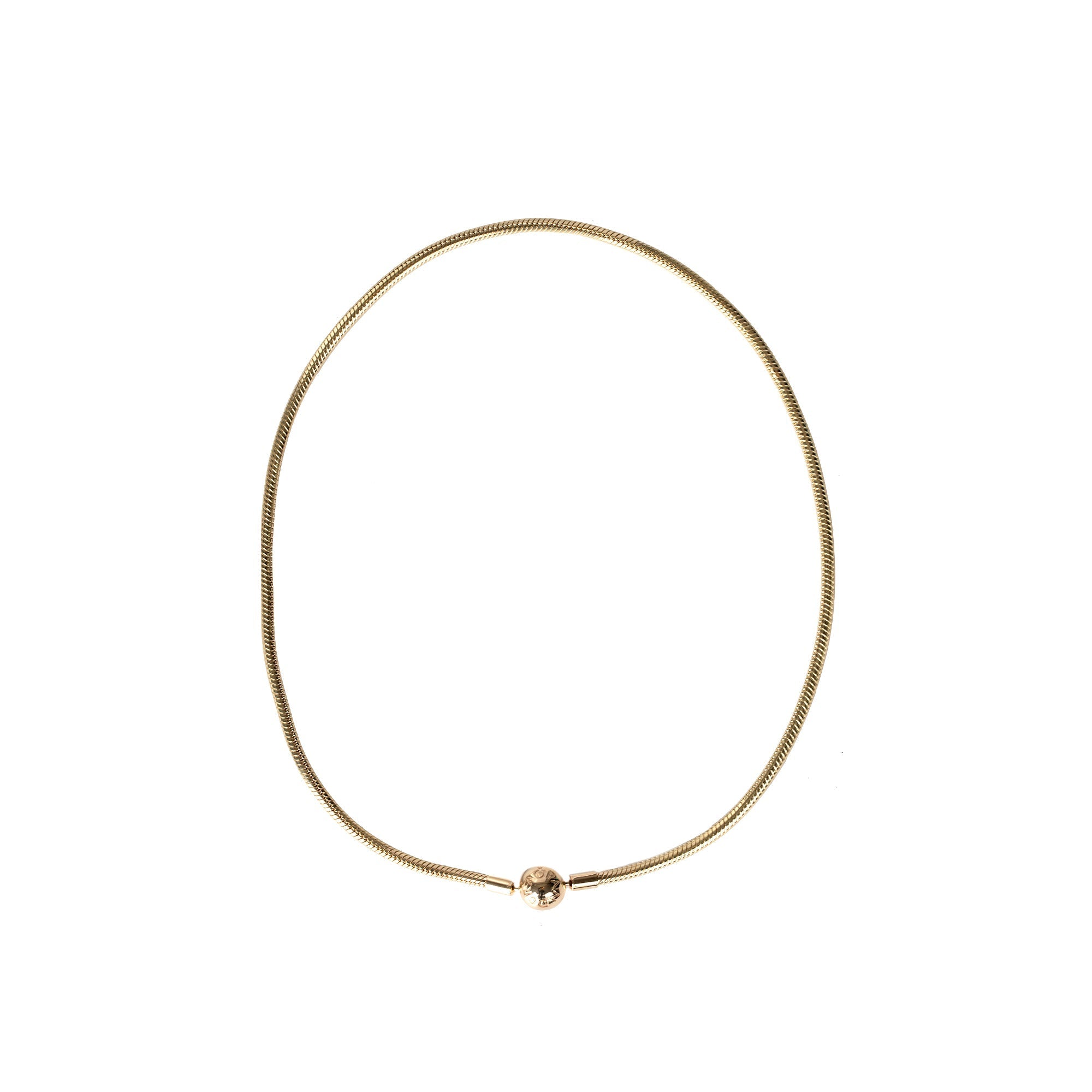 Pandora 14k Gold Charm Necklace