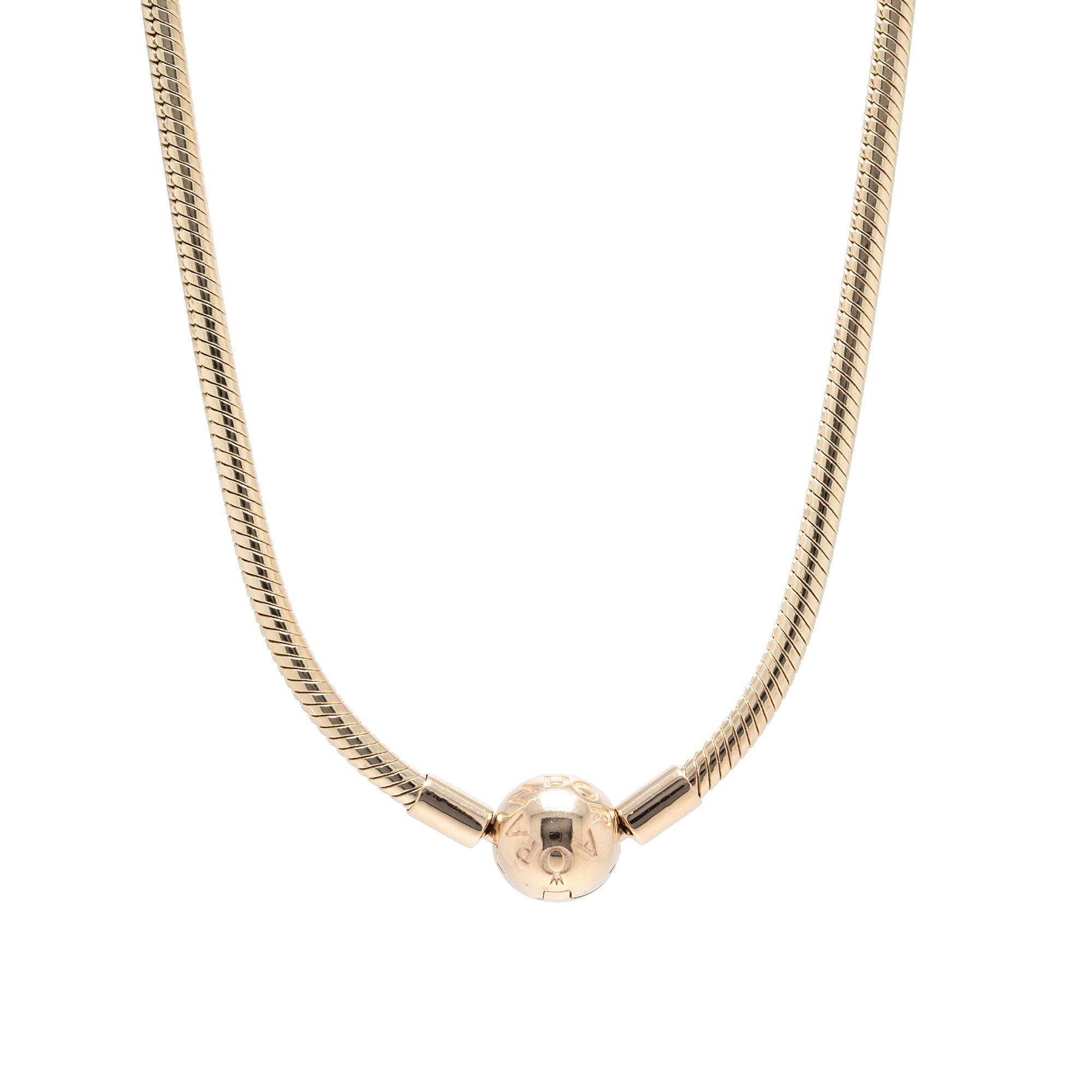 Pandora 14k Gold Charm Necklace