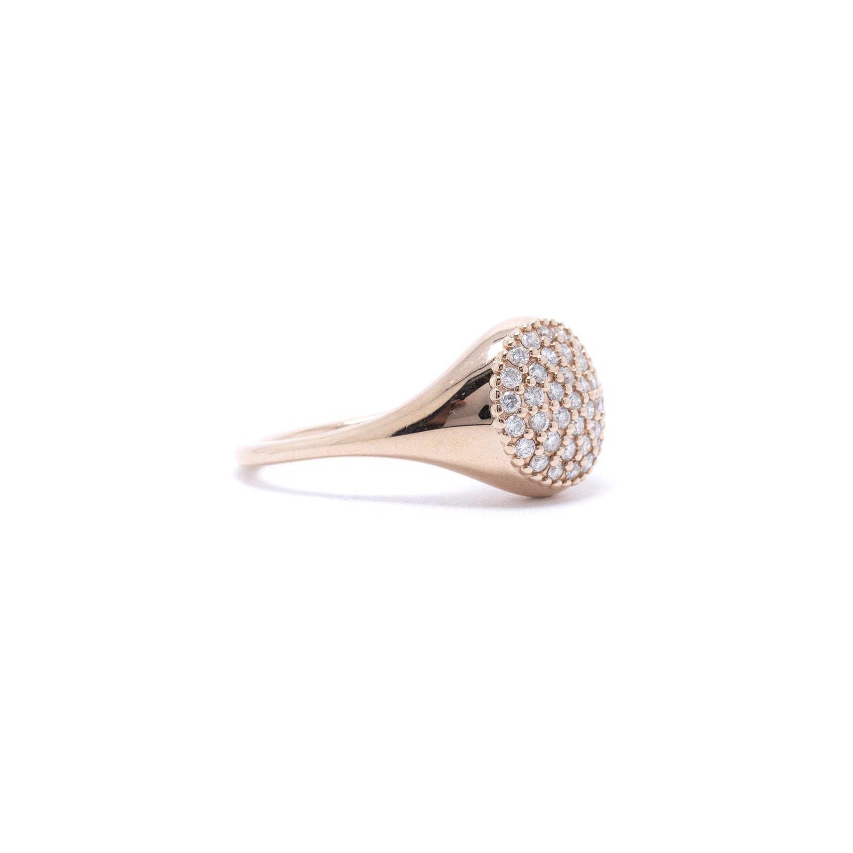 Pandora 18k Rose Gold Love Pods Pave Diamond Ring