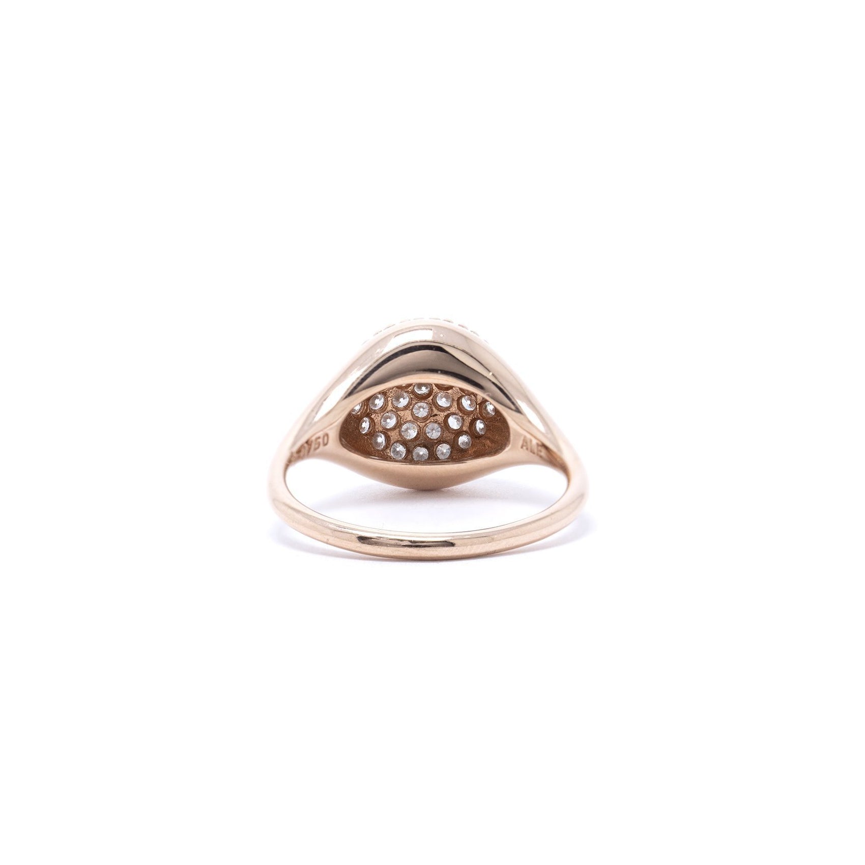 Pandora 18k Rose Gold Love Pods Pave Diamond Ring